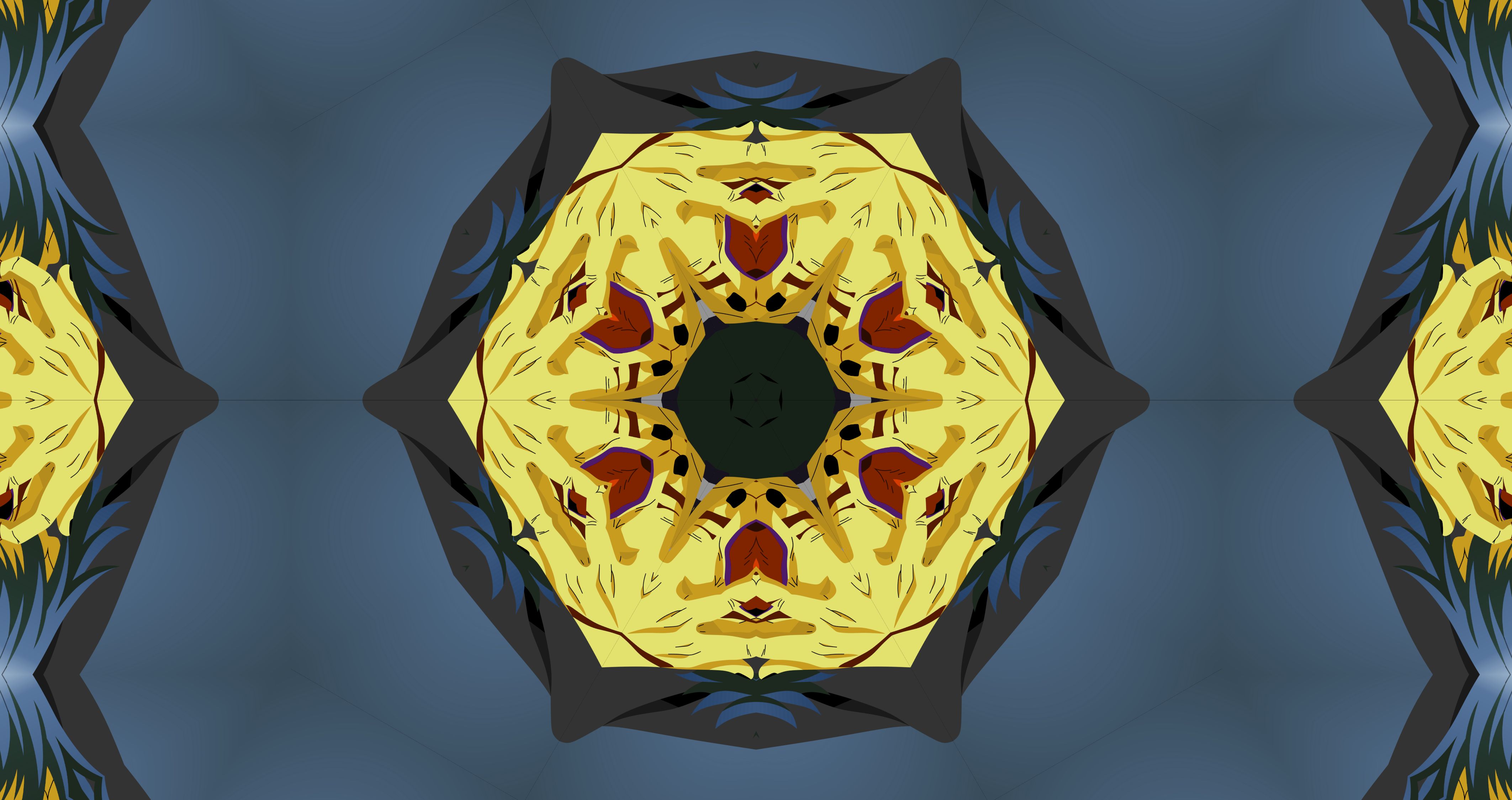 Free download wallpaper Abstract, Pattern, Kaleidoscope on your PC desktop