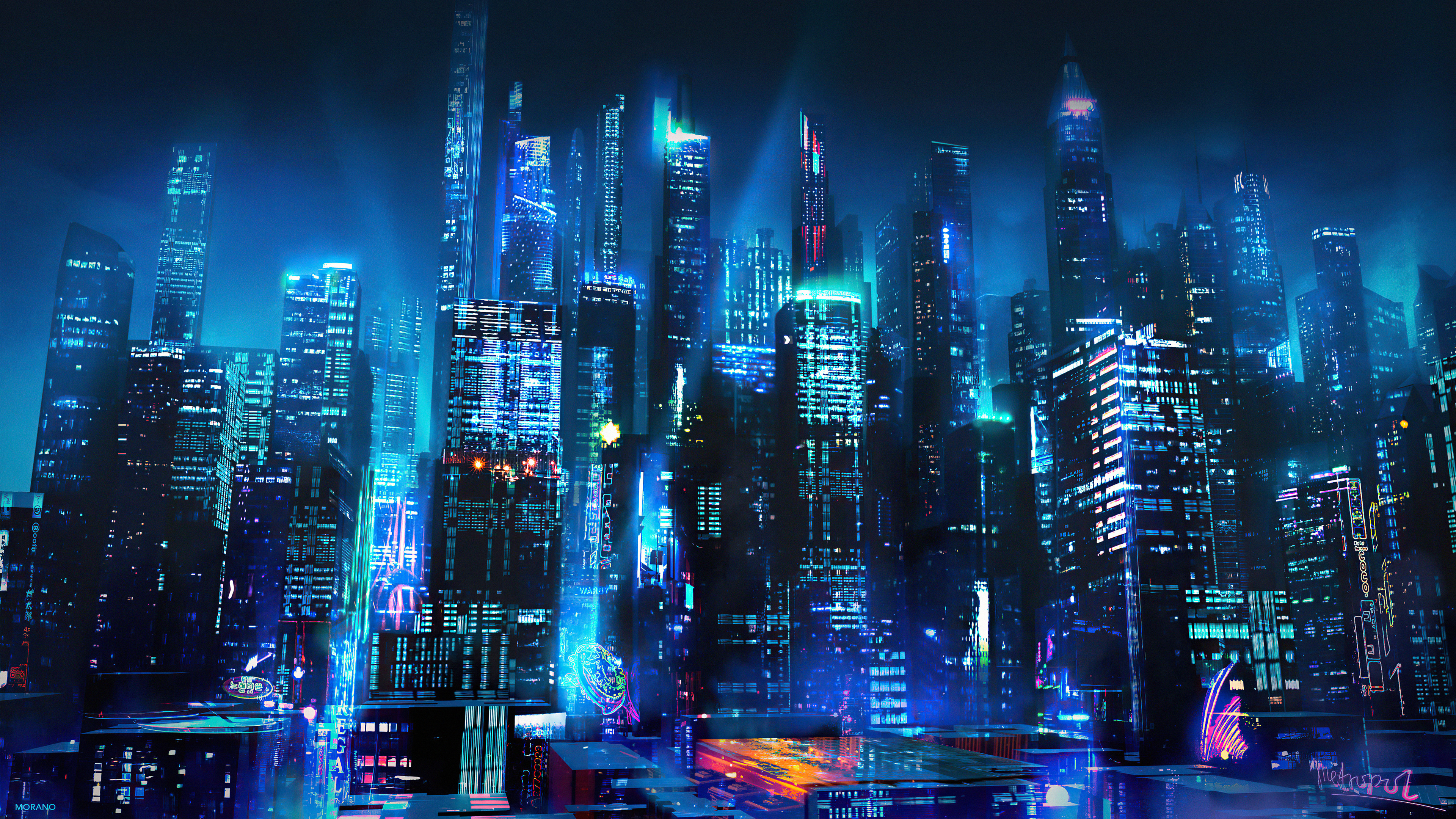 Free download wallpaper City, Skyscraper, Sci Fi, Futuristic on your PC desktop