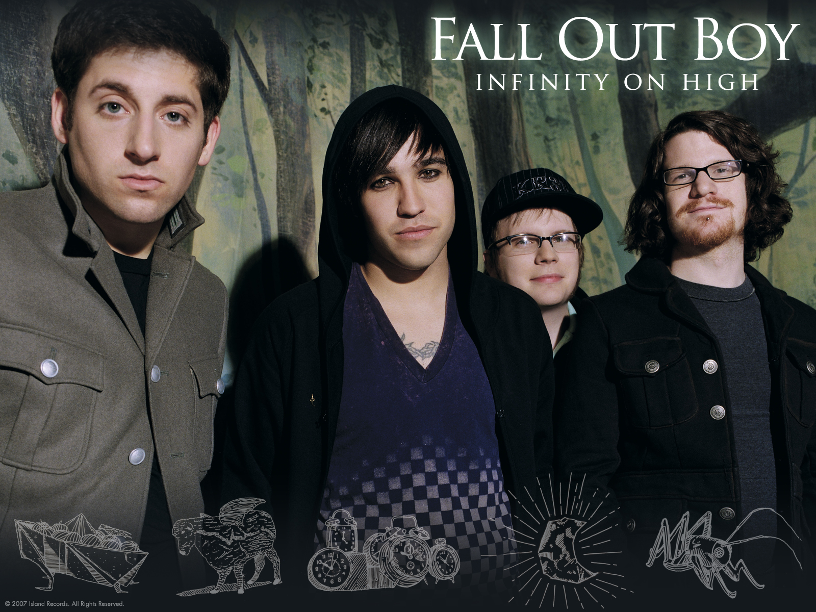 Los mejores fondos de pantalla de Fall Out Boy para la pantalla del teléfono