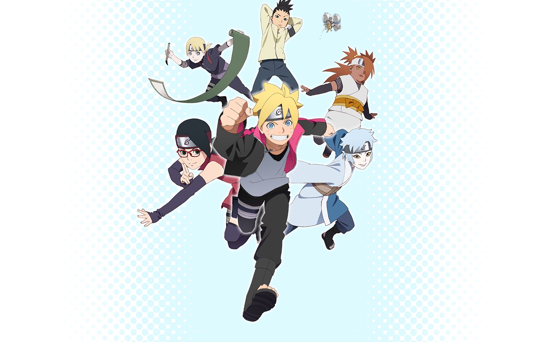 Baixe gratuitamente a imagem Anime, Naruto, Sarada Uchiha, Boruto Uzumaki, Mitsuki (Naruto), Boruto na área de trabalho do seu PC