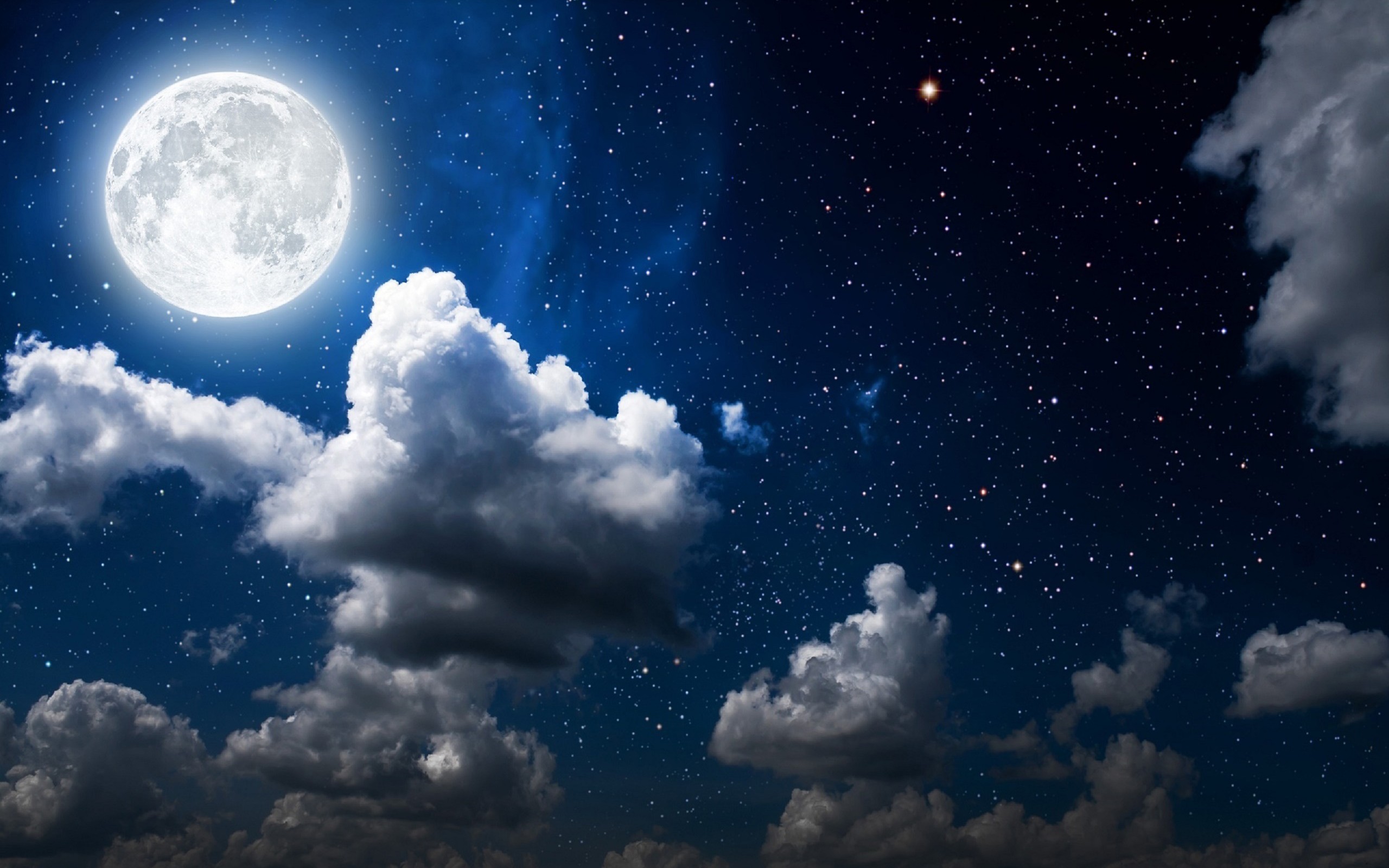 Скачать обои бесплатно Небо, Звезды, Ночь, Луна, Звездное Небо, Земля/природа картинка на рабочий стол ПК