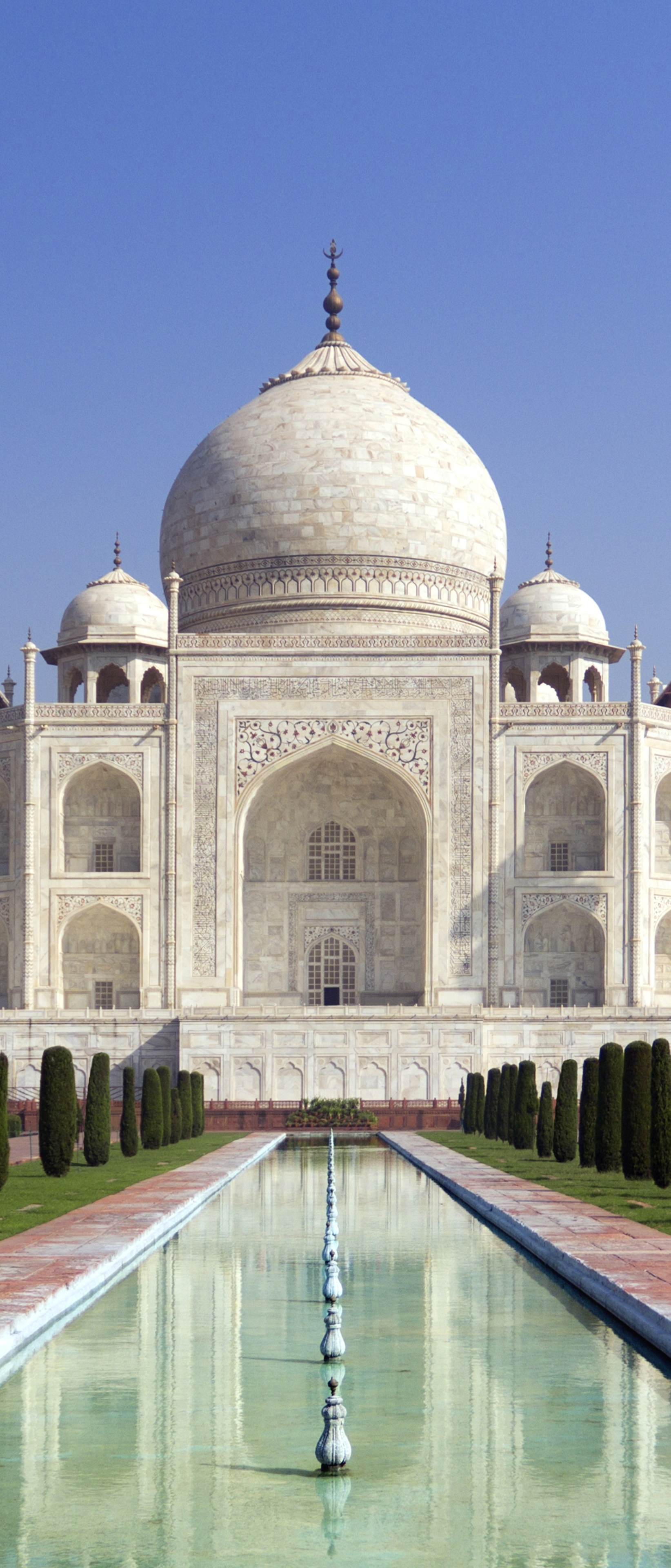 Download mobile wallpaper Monuments, Taj Mahal, Monument, Dome, India, Man Made for free.