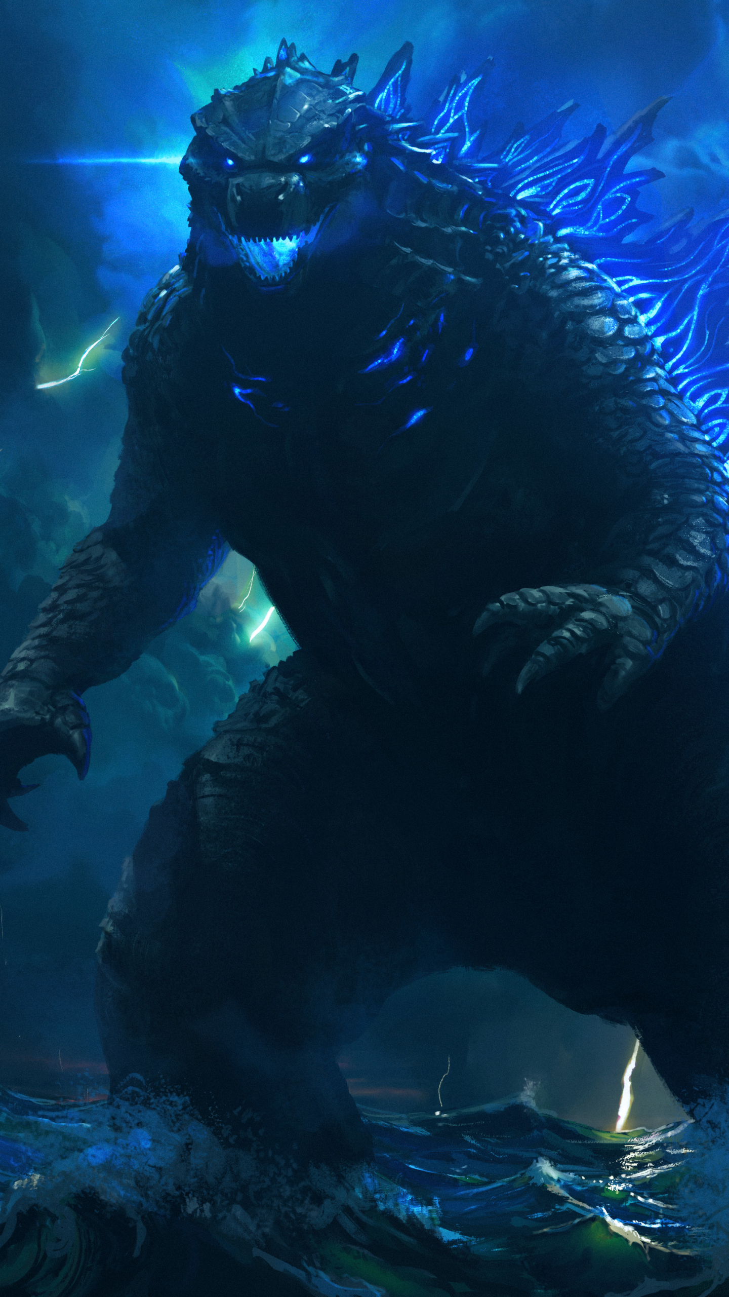 Download mobile wallpaper Fantasy, Godzilla, Godzilla (Monsterverse) for free.