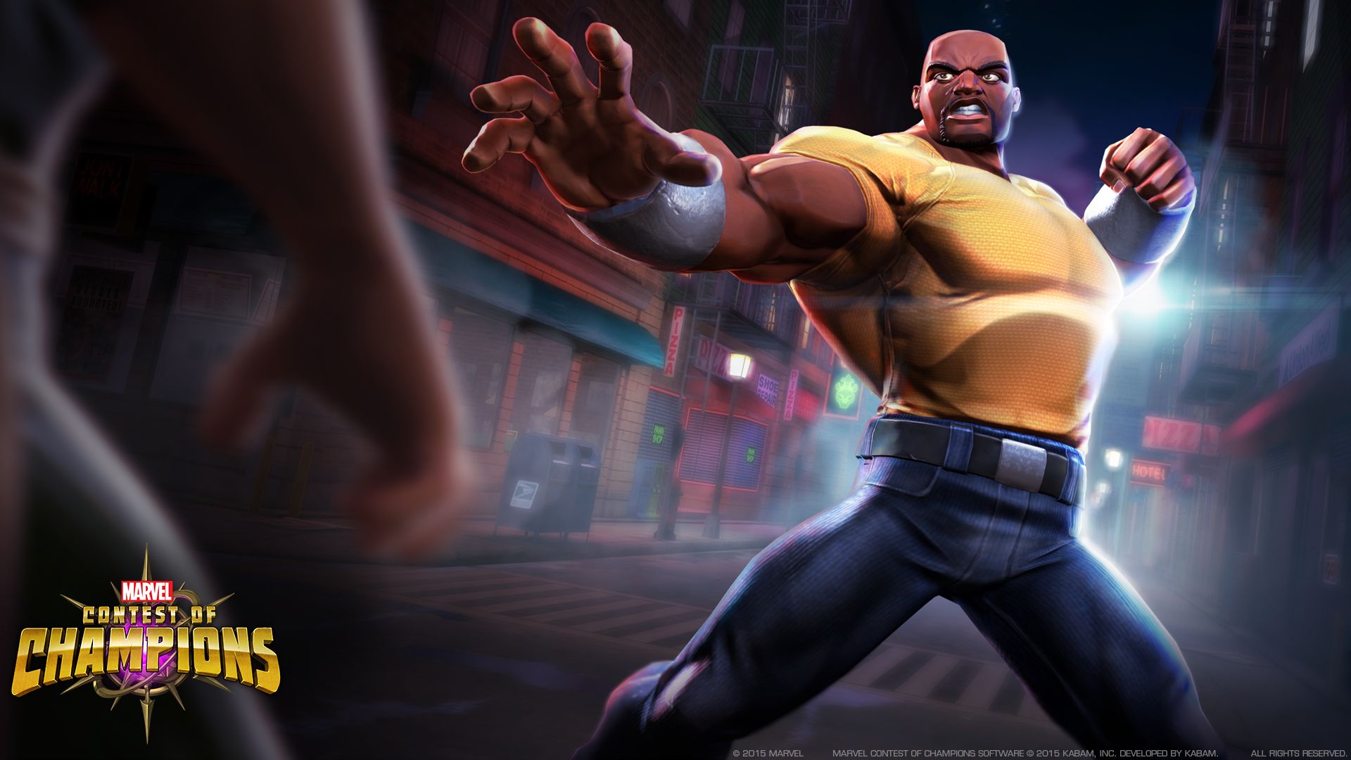 Download mobile wallpaper Video Game, Luke Cage, Marvel Contest Of Champions for free.