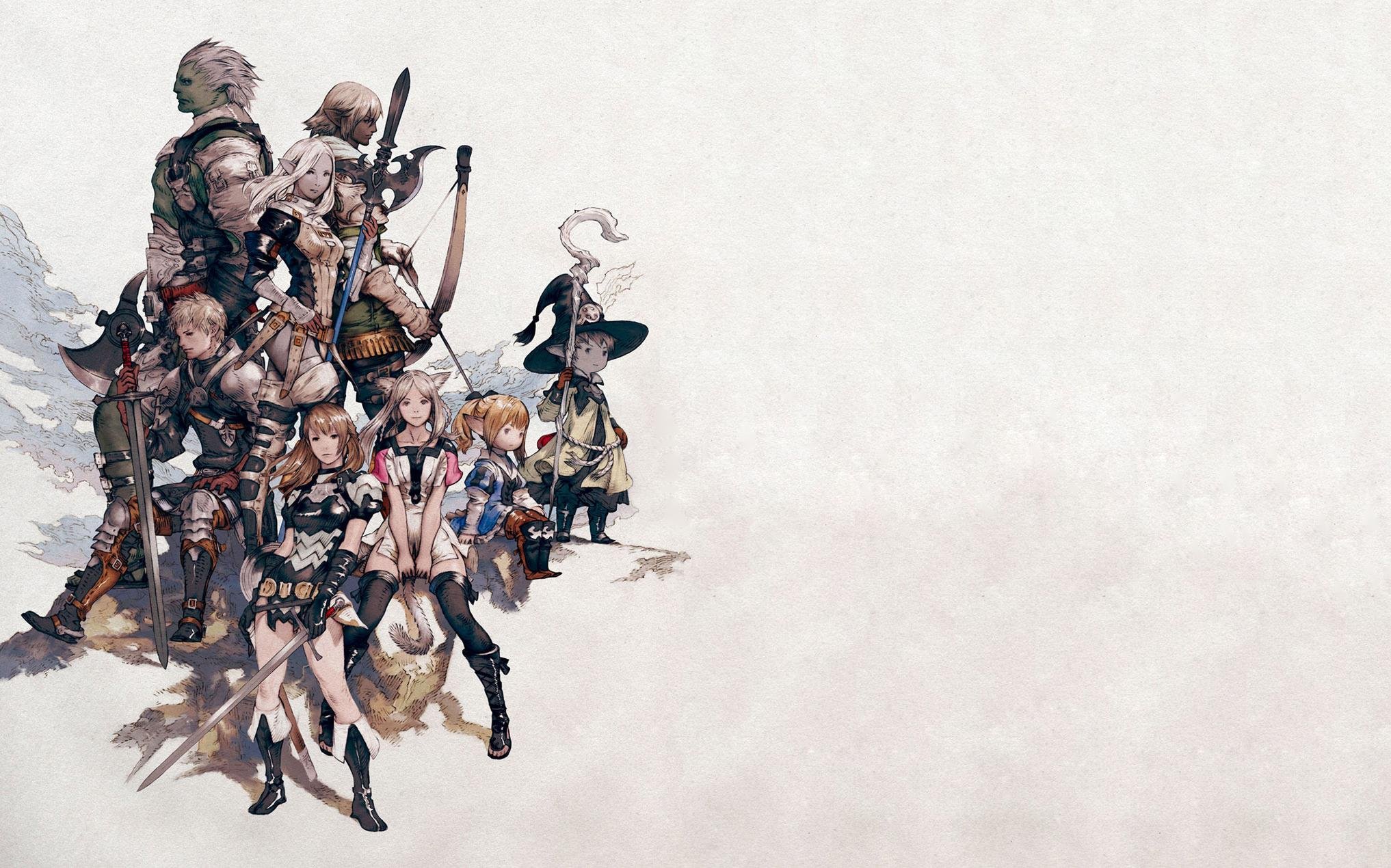 Téléchargez des papiers peints mobile Jeux Vidéo, Fainaru Fantajî, Final Fantasy Xiv gratuitement.