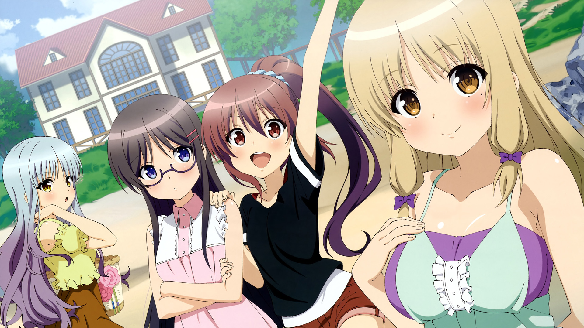 Descarga gratuita de fondo de pantalla para móvil de Animado, Endo Rino, Kujou Fumi, Nikaidou Ayaka, Suzuki Kumi, Jinsei.