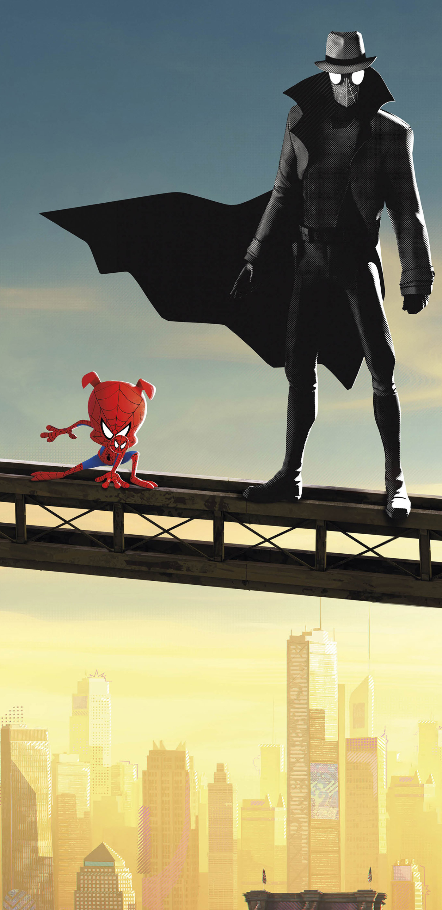 Download mobile wallpaper Spider Man, Movie, Spider Man Noir, Spider Ham, Spider Man: Into The Spider Verse for free.