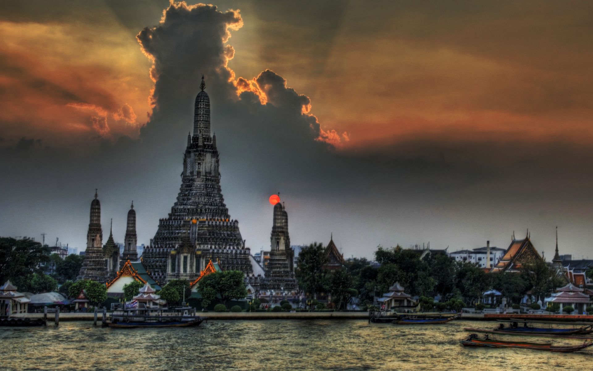 Meilleurs fonds d'écran Temple De L'aube (Wat Arun) pour l'écran du téléphone