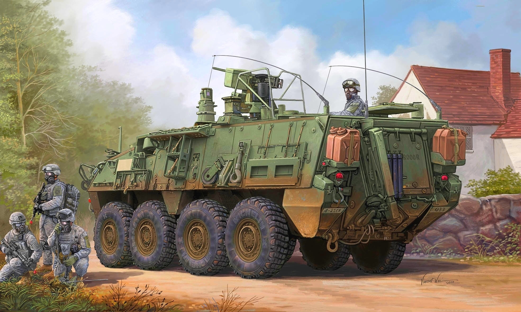 military, armored personnel carrier, armored fighting vehicle