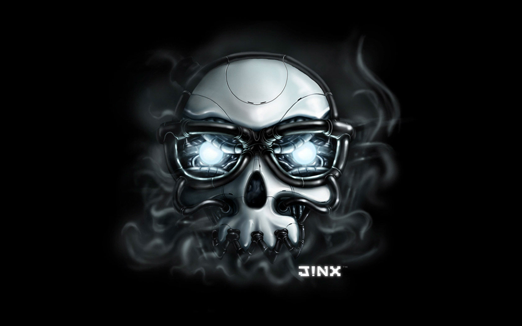 Download mobile wallpaper Dark, Skull for free.