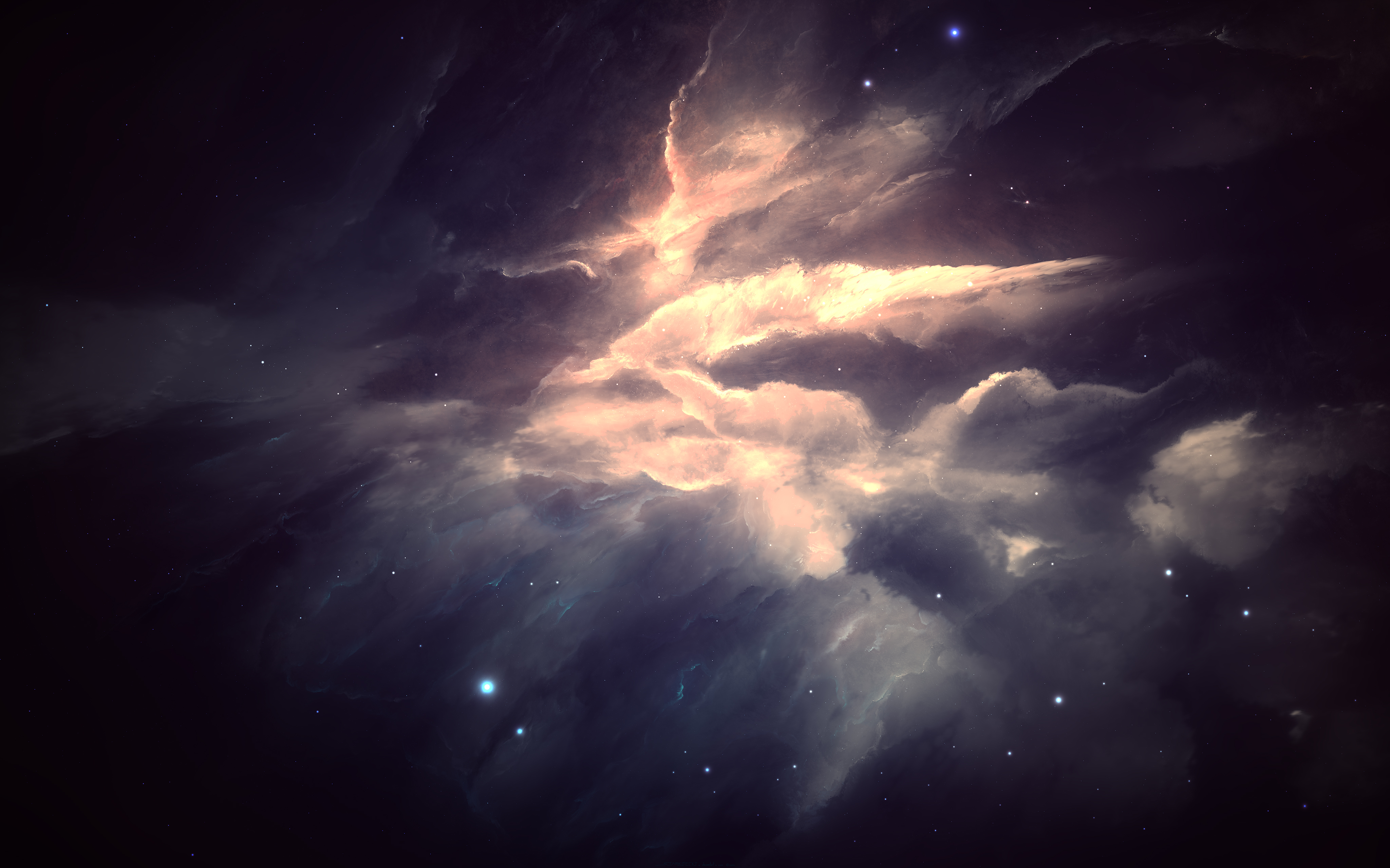 Free download wallpaper Fantasy, Nebula, Space, Sci Fi on your PC desktop