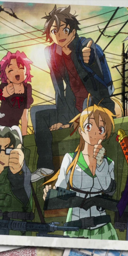 HD Desktop-Wallpaper: Animes, High School Der Toten, Alice Maresato ...