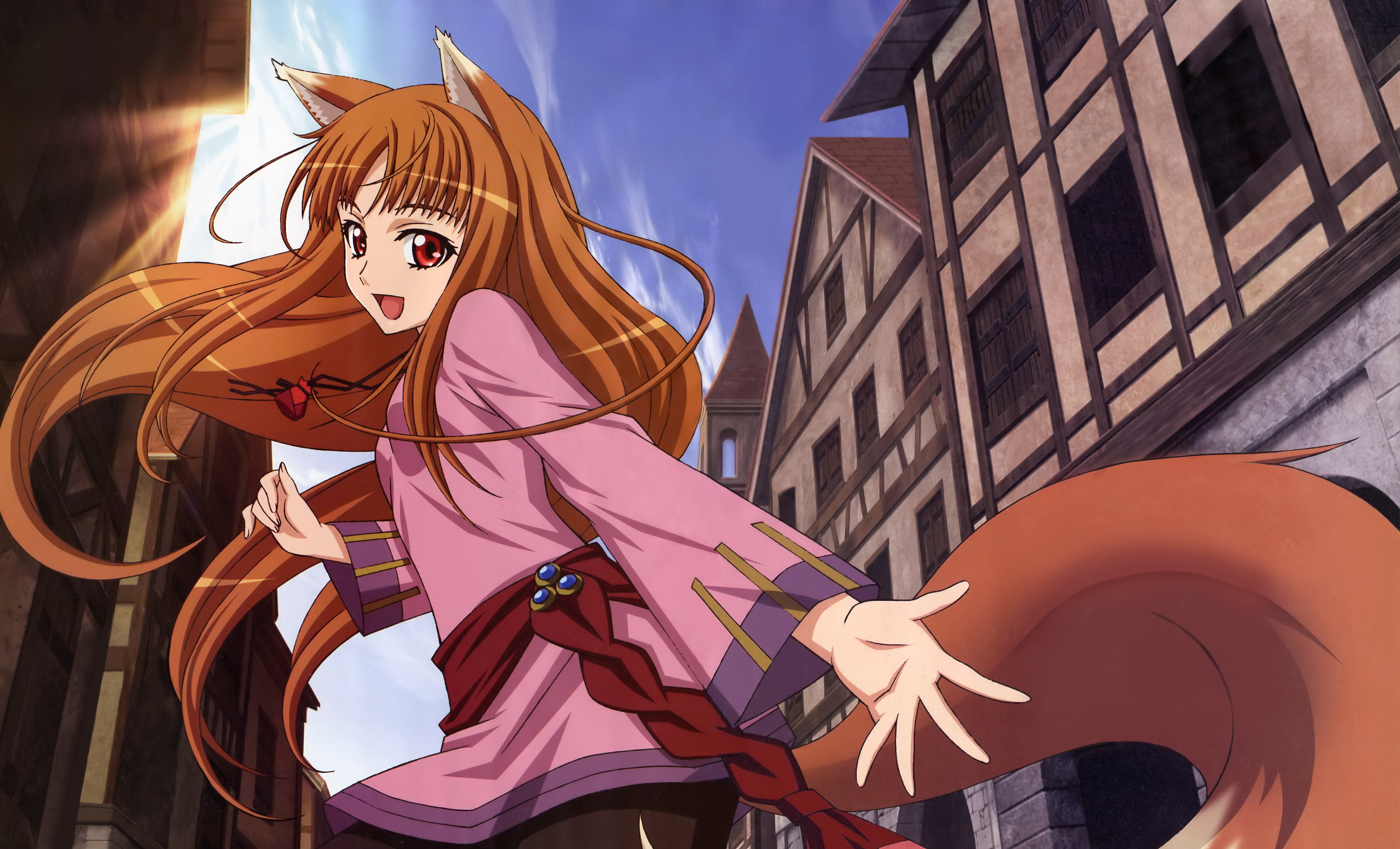 Laden Sie das Animes, Spice And Wolf-Bild kostenlos auf Ihren PC-Desktop herunter