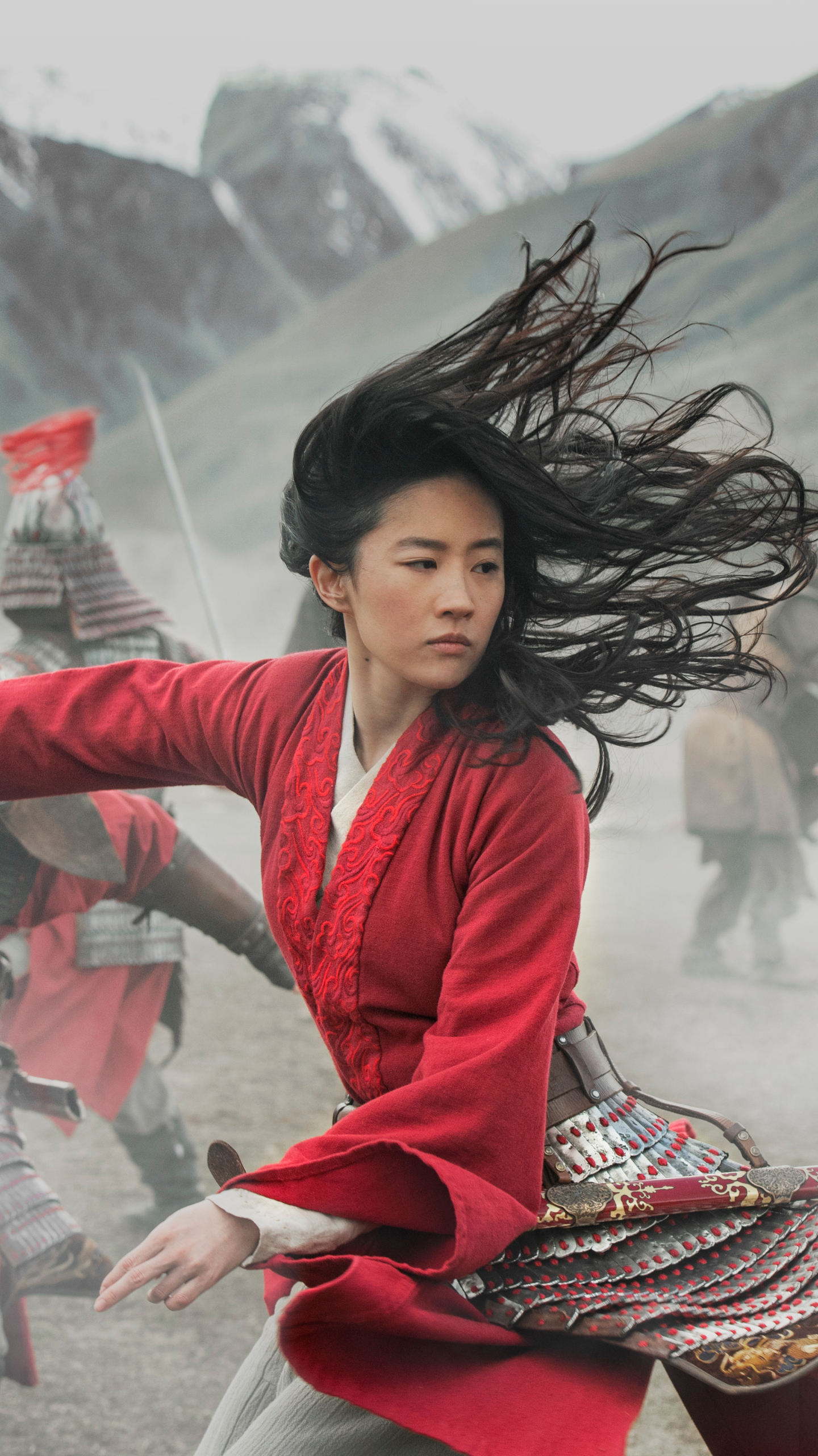 Handy-Wallpaper Filme, Liu Yifei, Mulan (2020), Hua Mulan kostenlos herunterladen.