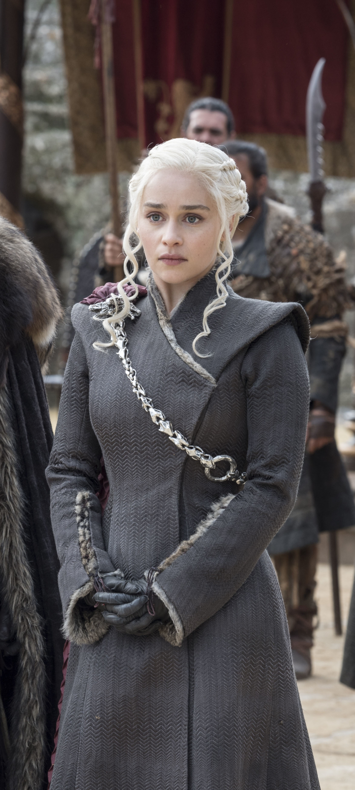 Download mobile wallpaper Game Of Thrones, Tv Show, Daenerys Targaryen, Emilia Clarke for free.