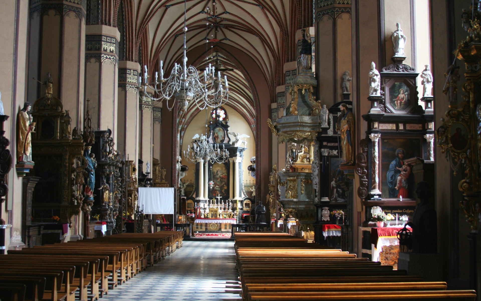 329711 descargar fondo de pantalla religioso, catedral de frombork, catedrales: protectores de pantalla e imágenes gratis