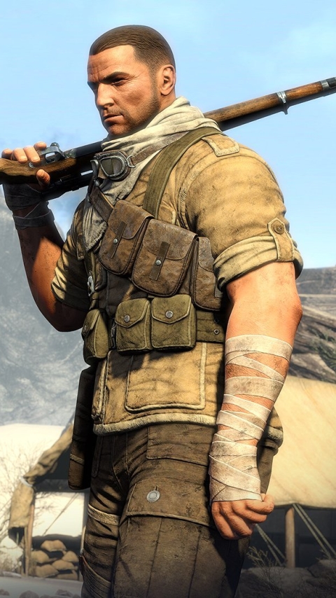 video game, sniper elite 3