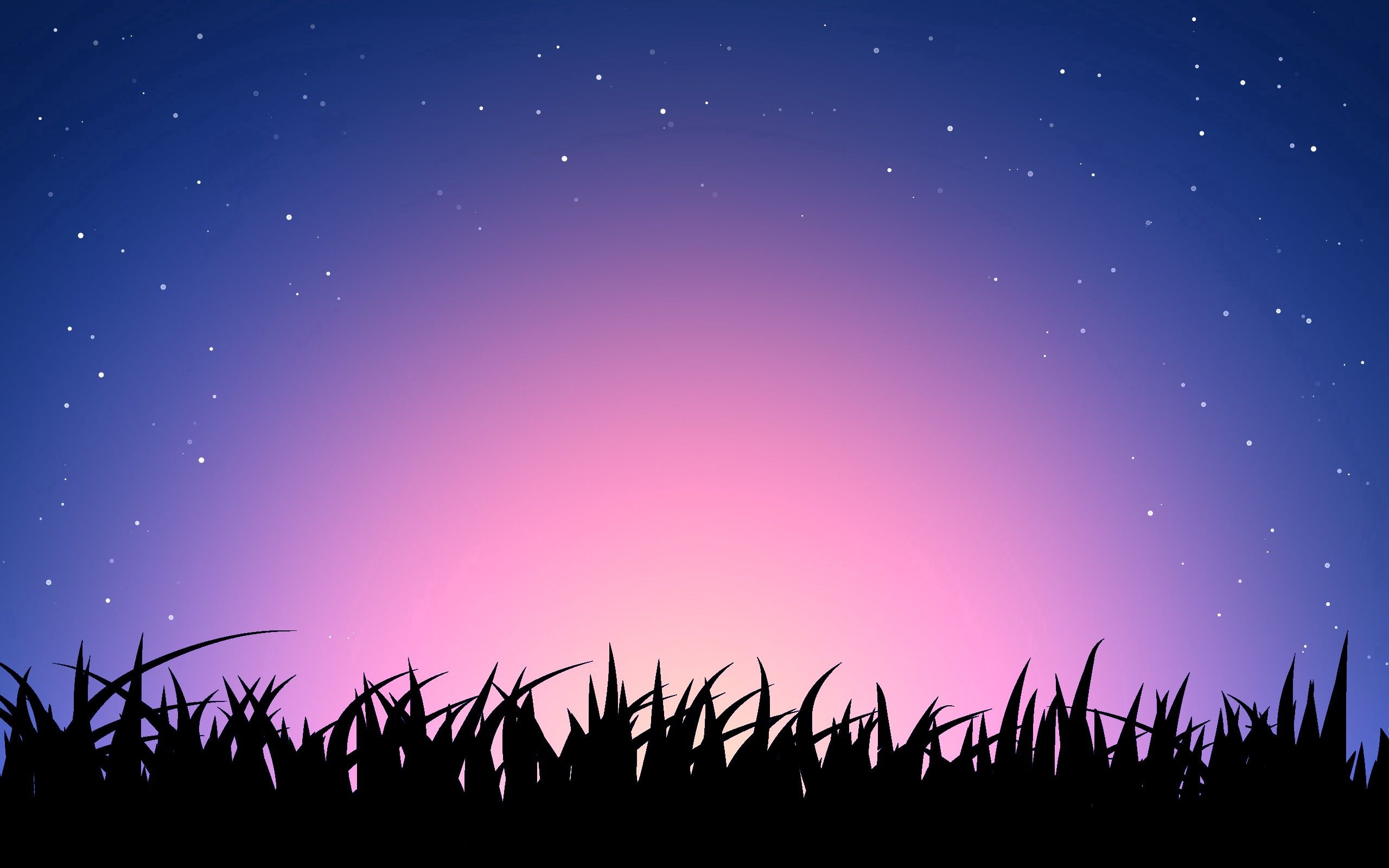 Download mobile wallpaper Grass, Sky, Shine, Colorful, Light, Colourful, Vector for free.
