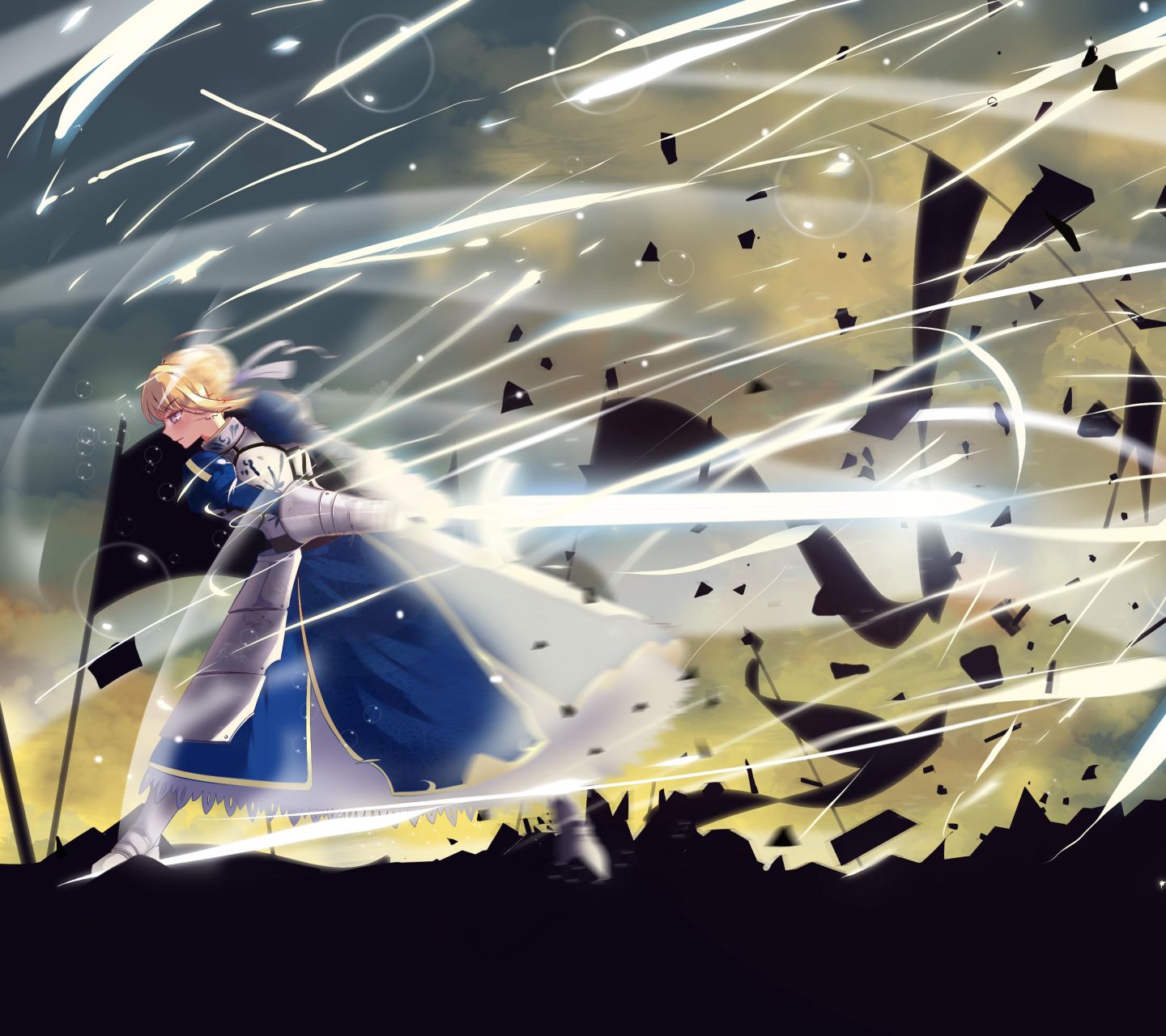 Baixe gratuitamente a imagem Anime, Saber (Série Destino), Destino/estadia Noite na área de trabalho do seu PC