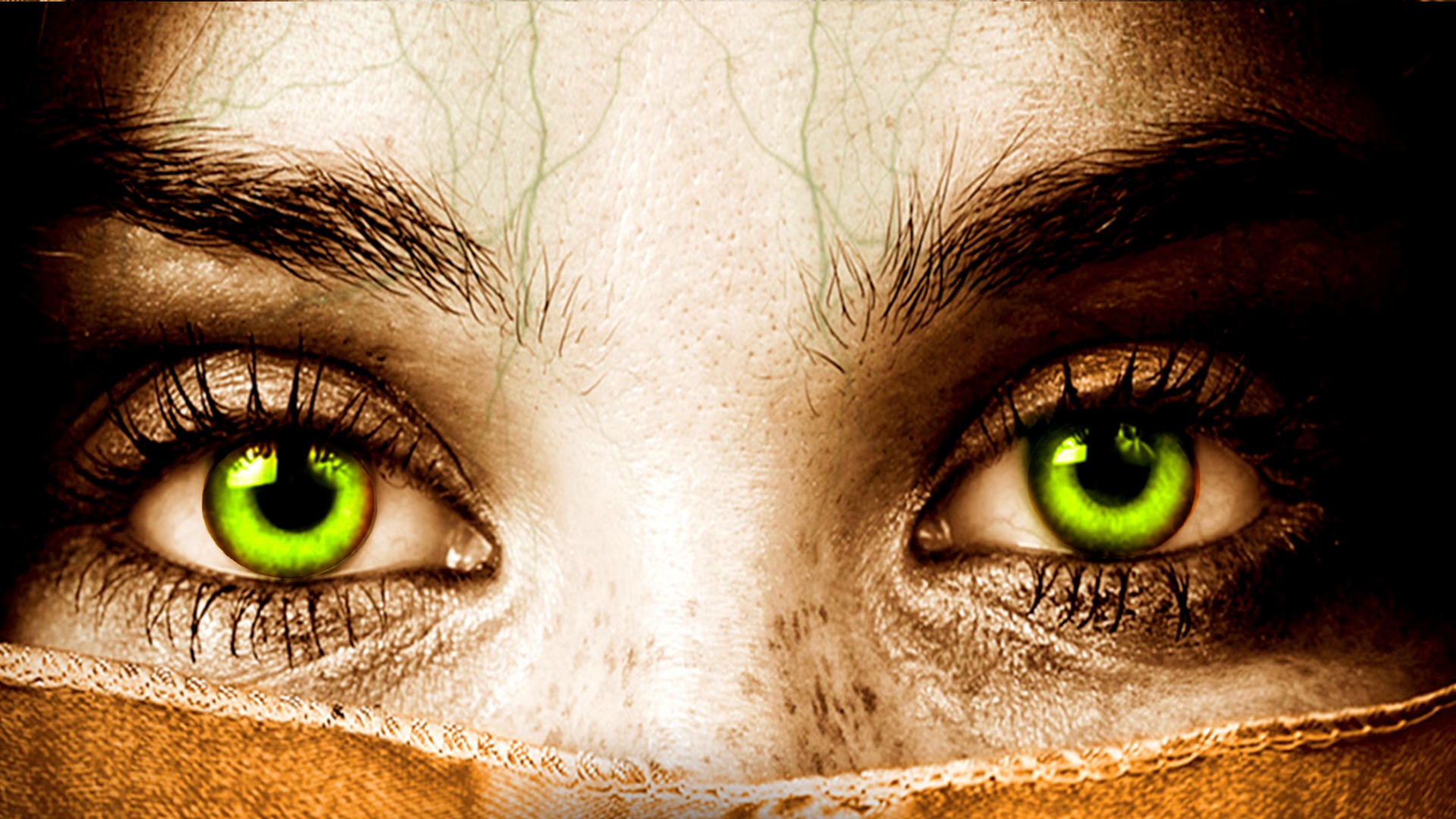 Free download wallpaper Fantasy, Artistic, Eye, Green Eyes, Witch on your PC desktop