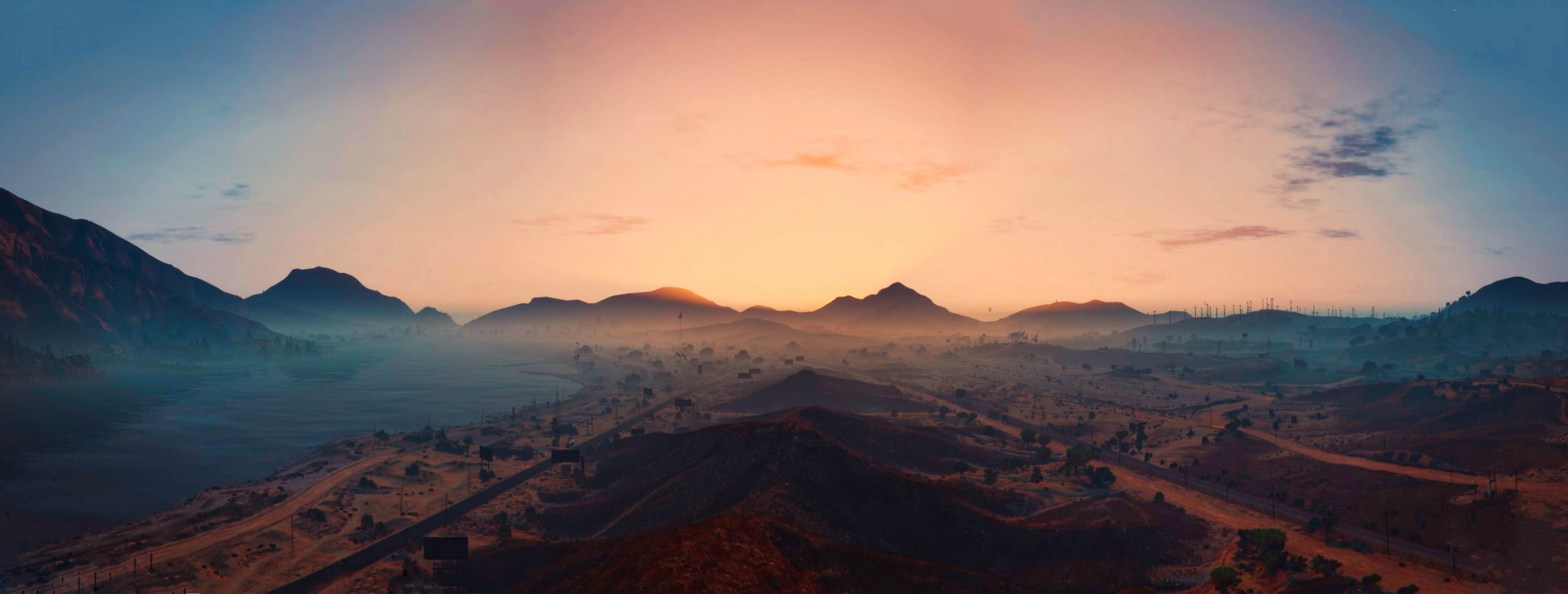 Free download wallpaper Sky, Mountain, Meadow, Video Game, Grand Theft Auto V on your PC desktop