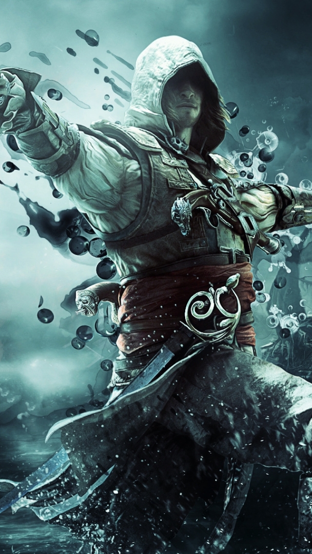 Download mobile wallpaper Assassin's Creed, Video Game, Assassin's Creed Iv: Black Flag for free.