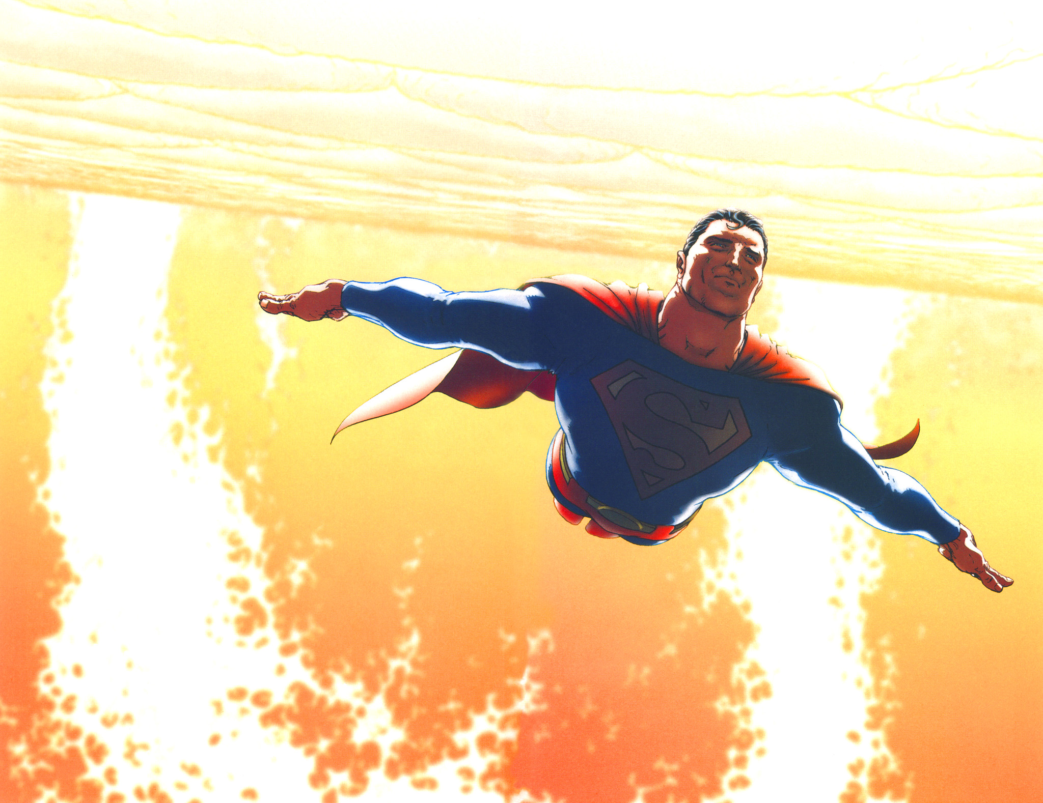 Скачать обои Сверхновый Супермен на телефон бесплатно