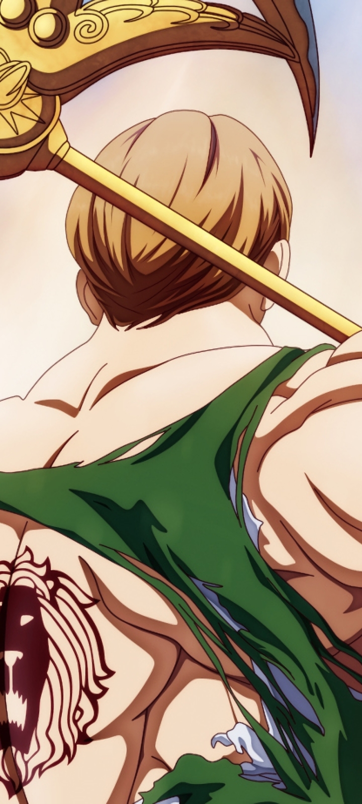 Handy-Wallpaper Animes, The Seven Deadly Sins, Escanor (Die Sieben Todsünden) kostenlos herunterladen.