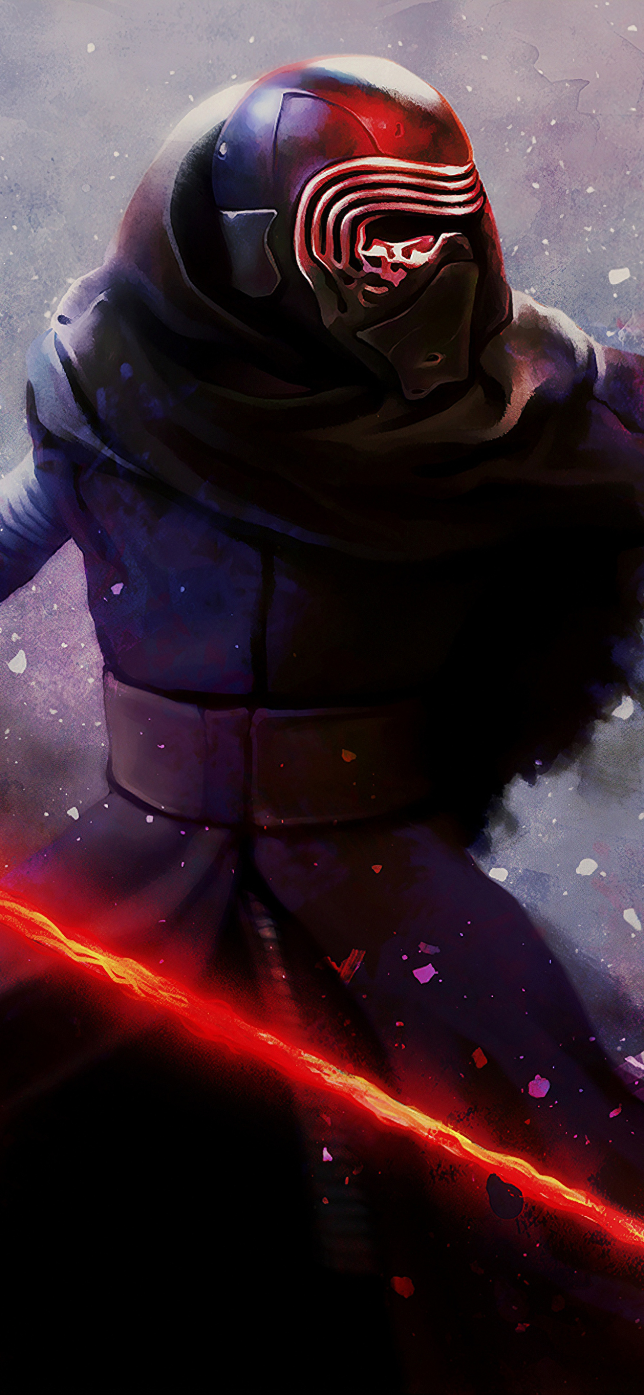 Download mobile wallpaper Star Wars, Sci Fi, Lightsaber, Kylo Ren for free.