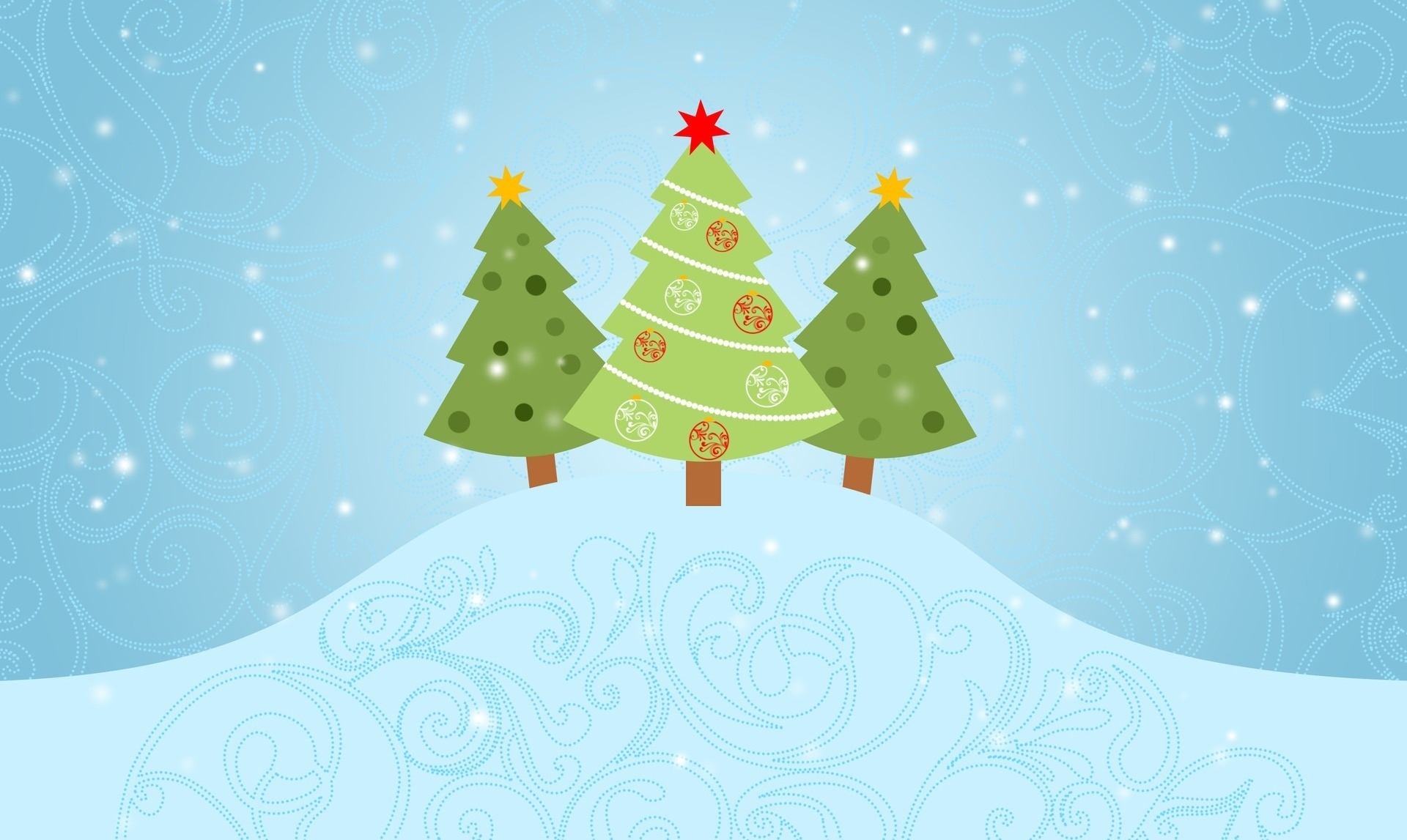 Laden Sie das Feiertage, Schnee, Weihnachten, Baum, Minimalistisch-Bild kostenlos auf Ihren PC-Desktop herunter