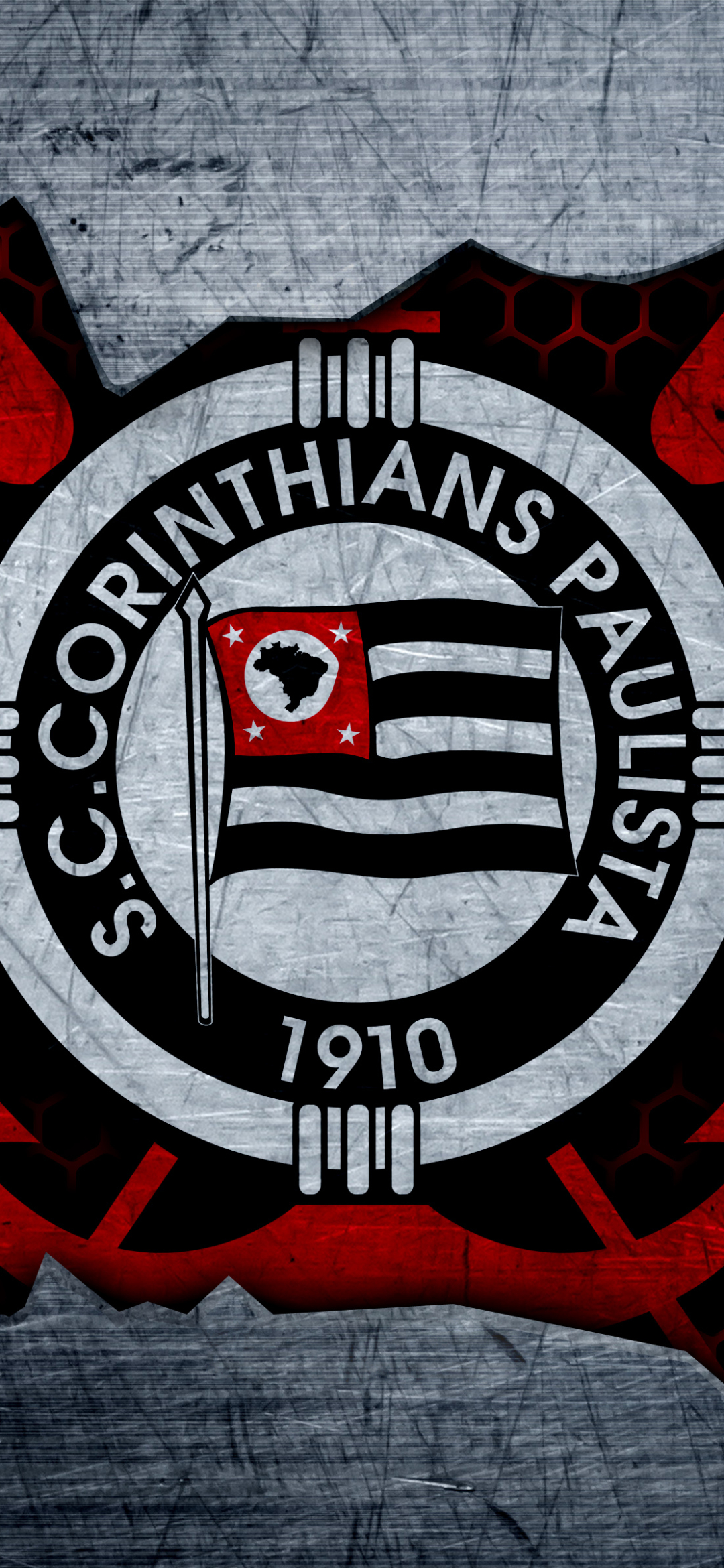 Téléchargez des papiers peints mobile Logo, Des Sports, Emblème, Football, Sport Club Corinthians Paulista gratuitement.
