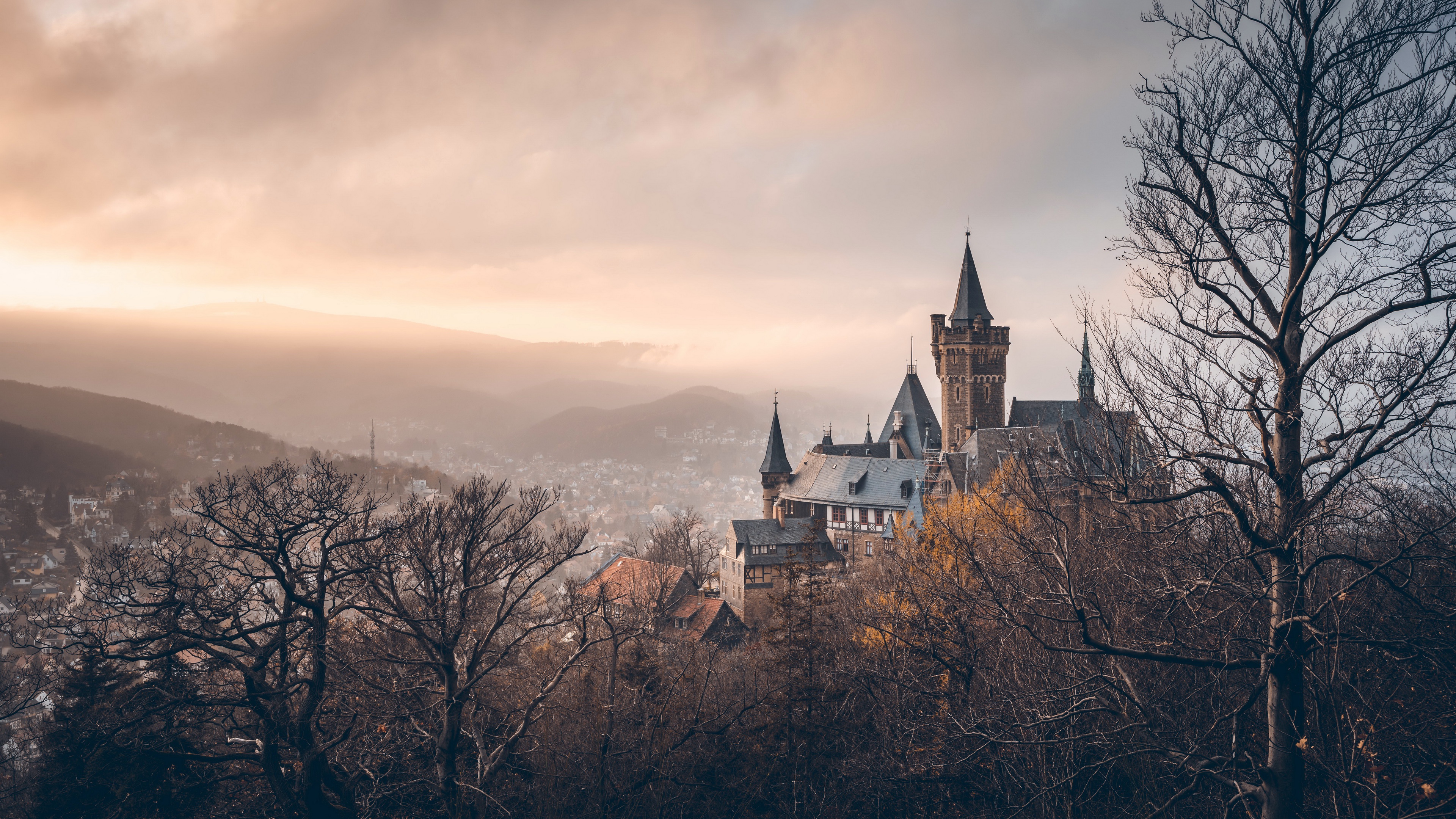 493936 Hintergrundbilder und Schloss Wernigerode Bilder auf dem Desktop. Laden Sie  Bildschirmschoner kostenlos auf den PC herunter