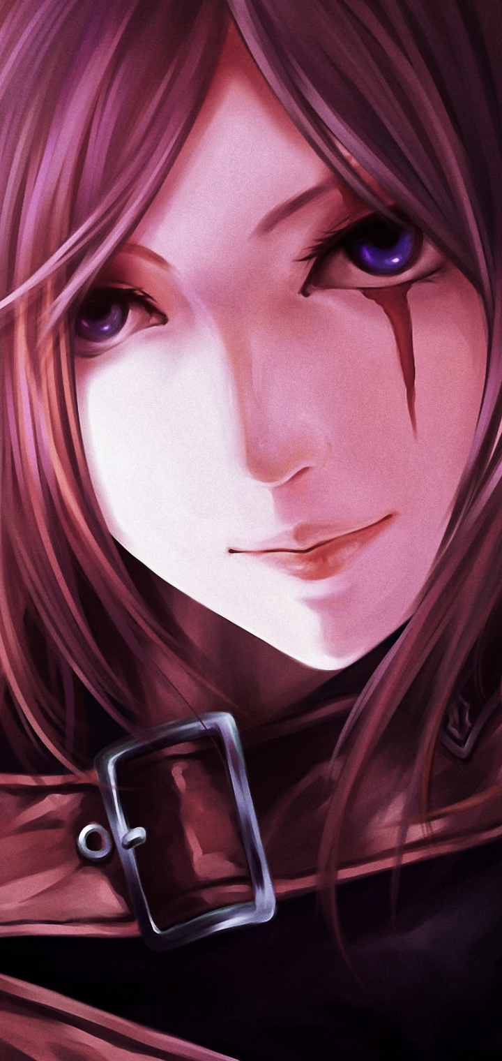 Download mobile wallpaper League Of Legends, Blue Eyes, Video Game, Katarina (League Of Legends) for free.