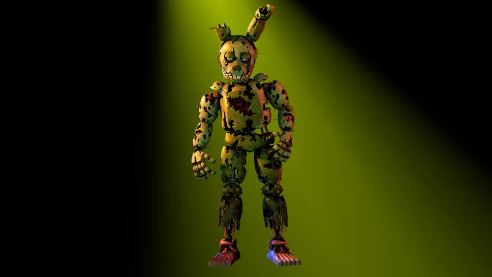 Desktop wallpaper: Video Game, Five Nights At Freddy's 3, Springtrap ...