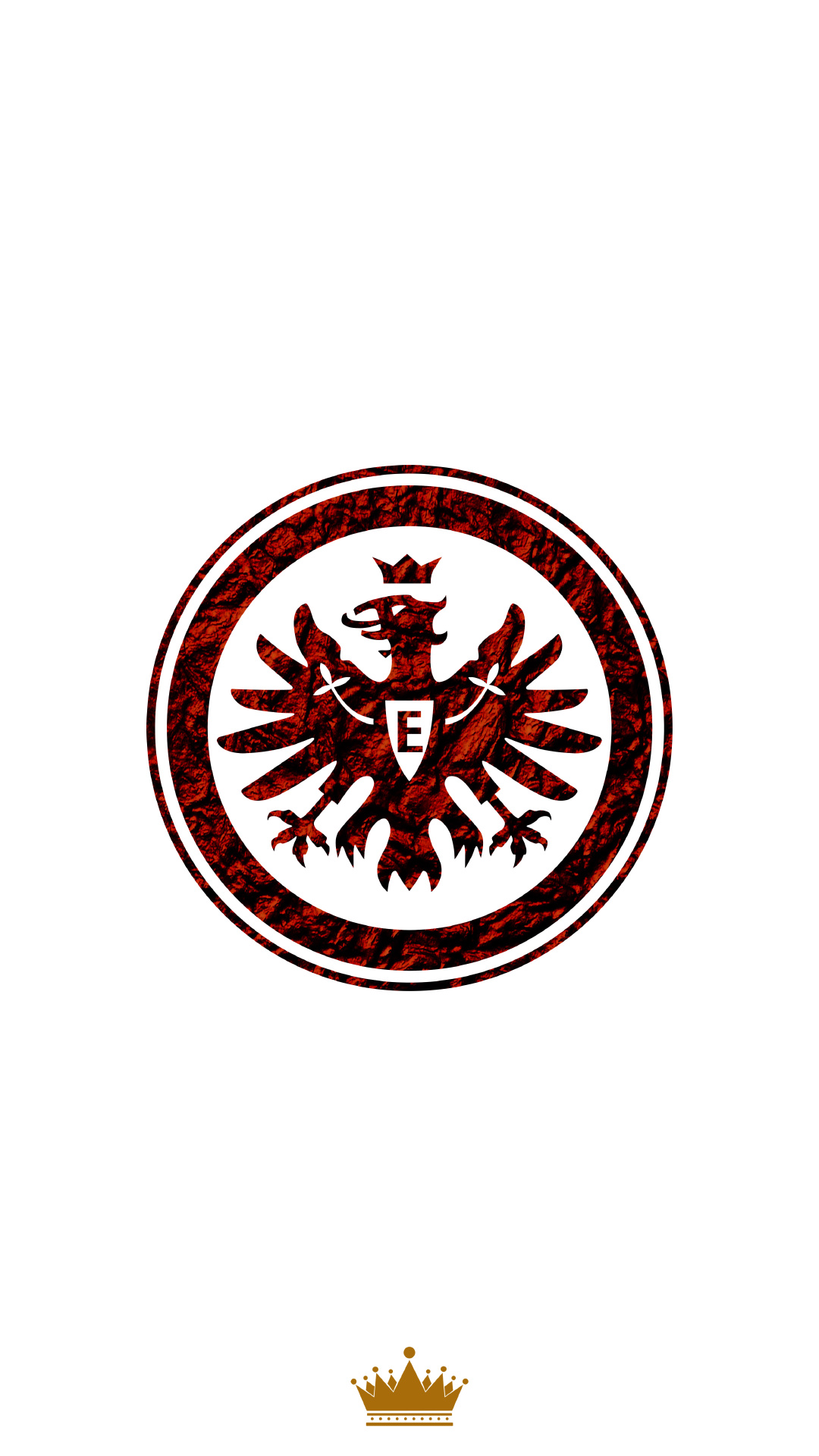 Download mobile wallpaper Sports, Logo, Emblem, Crest, Soccer, Eintracht Frankfurt for free.