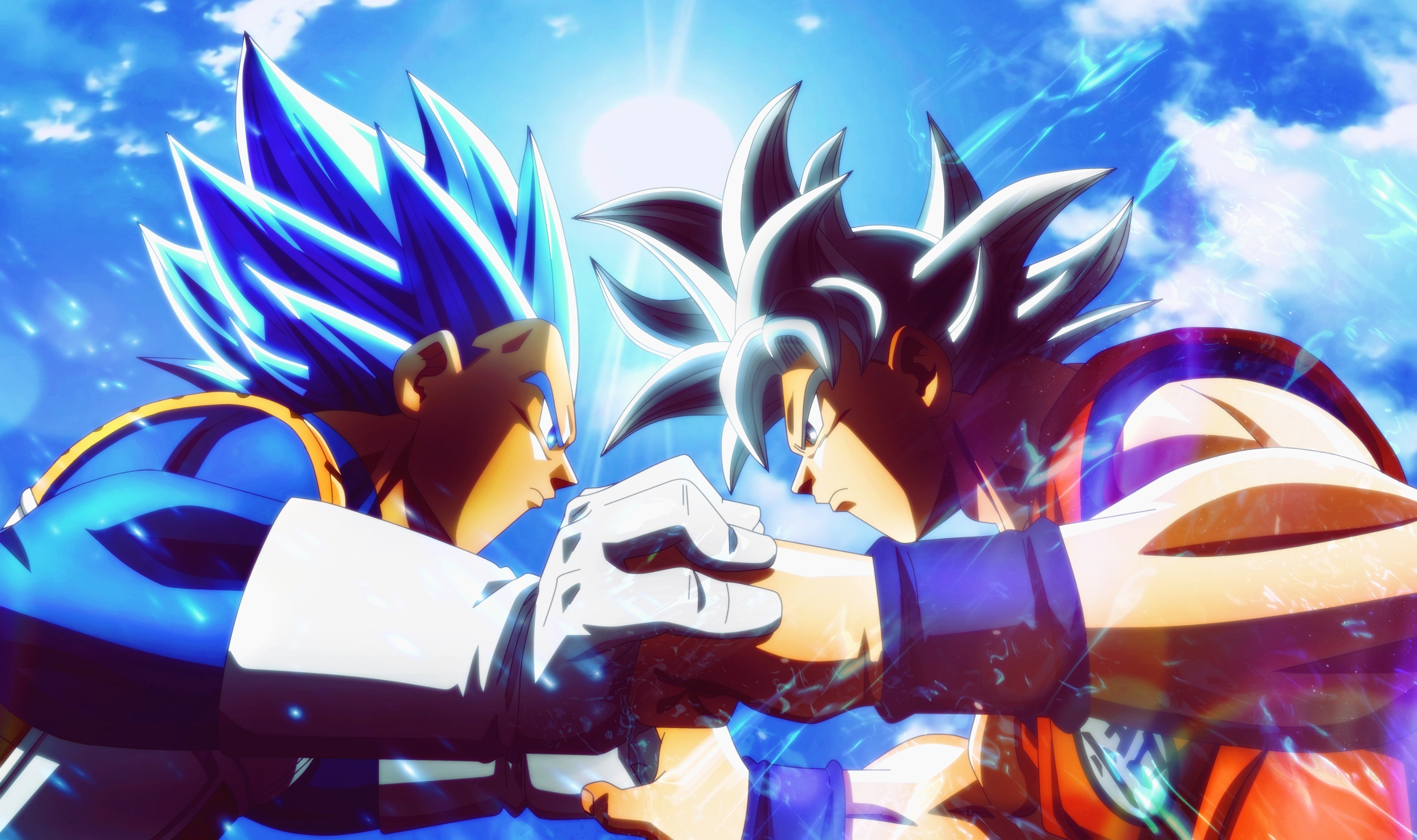 Descarga gratuita de fondo de pantalla para móvil de Animado, Goku, Dragon Ball, Vegeta (Bola De Dragón), Dragon Ball Super.