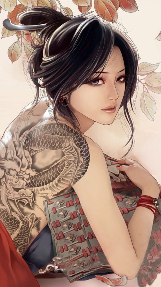 Download mobile wallpaper Tattoo, Video Game, Jx Online for free.