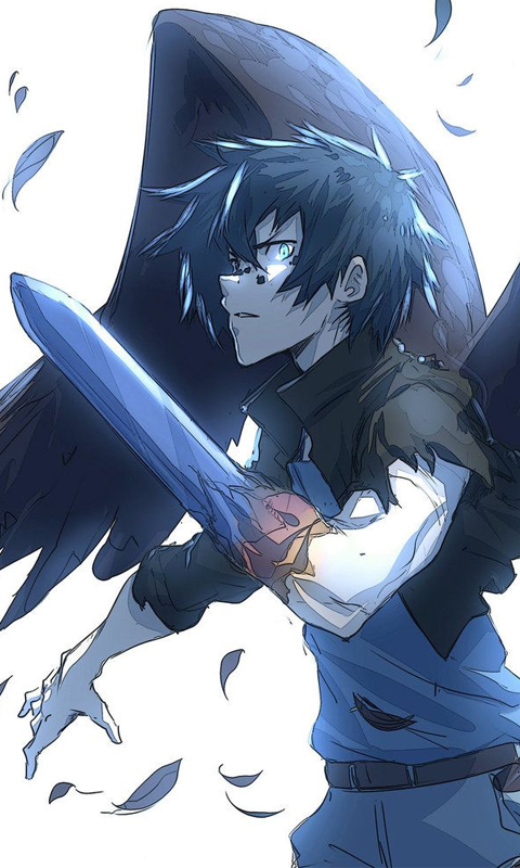 Download mobile wallpaper Anime, B: The Beginning, Black Winged King, Koku (B: The Beginning) for free.