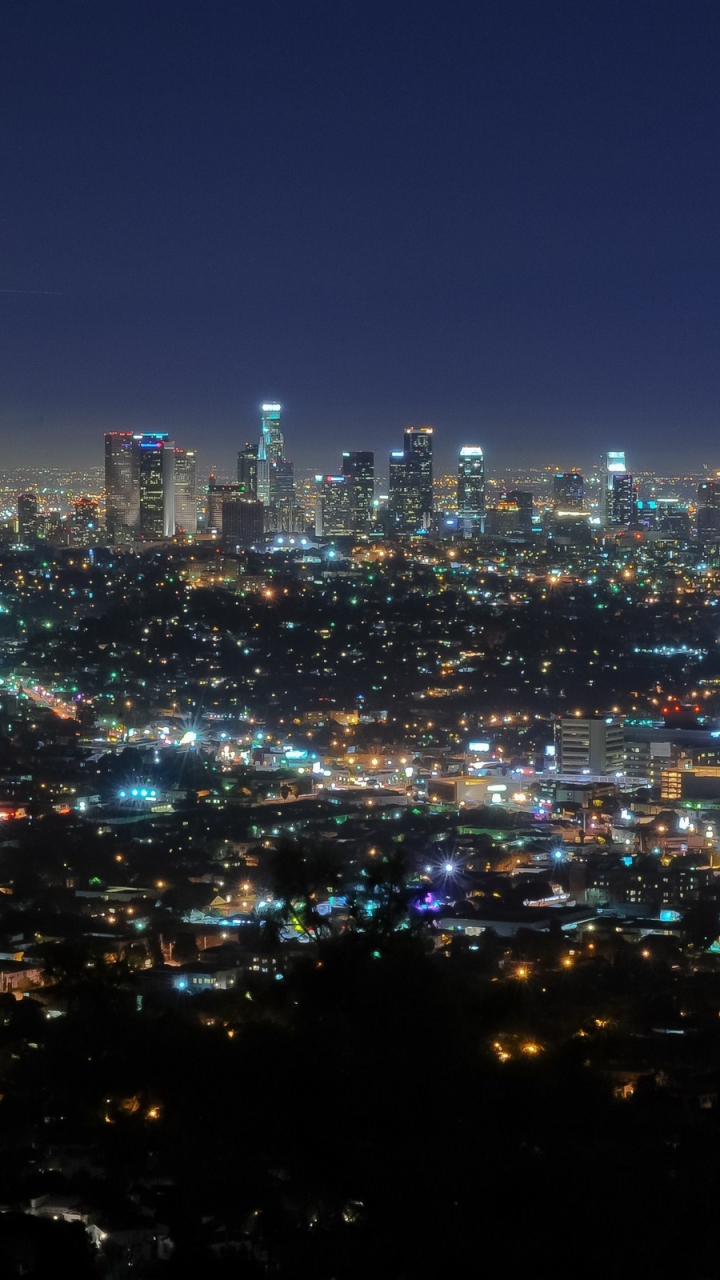 Скачать картинку Города, Лос Анджелес, Сделано Человеком в телефон бесплатно.