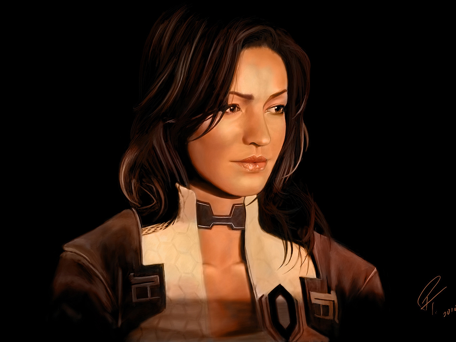 Descarga gratuita de fondo de pantalla para móvil de Miranda Leyson, Mass Effect 2, Mass Effect, Videojuego.