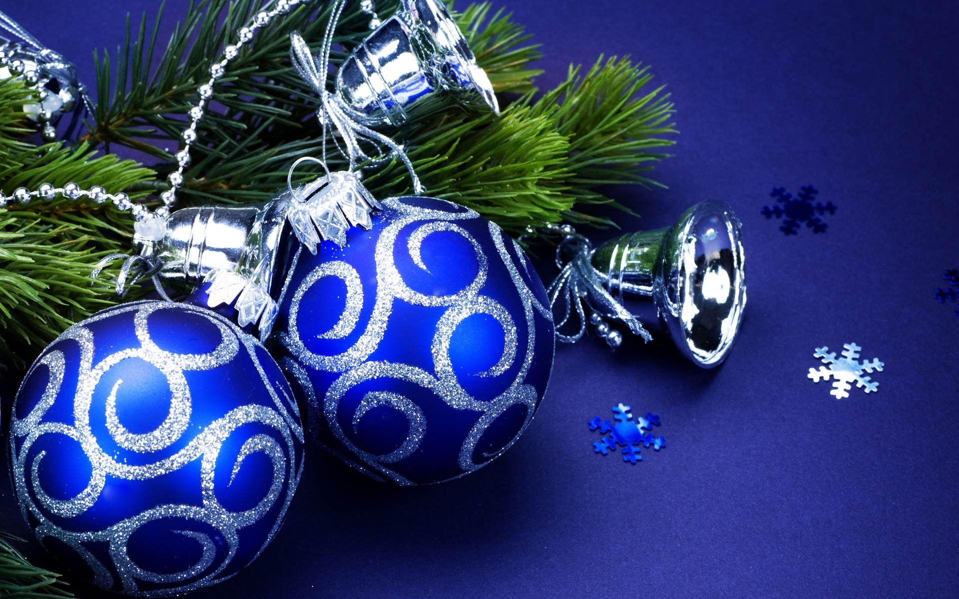 Download background holidays, new year, blue