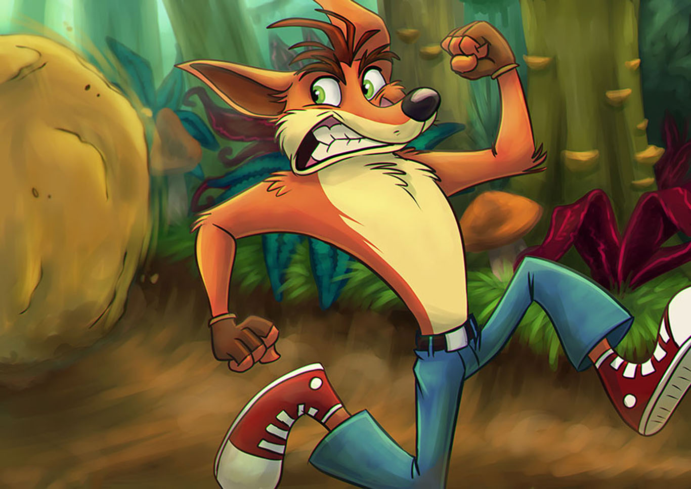 Download mobile wallpaper Crash Bandicoot, Crash Bandicoot (Character), Video Game for free.