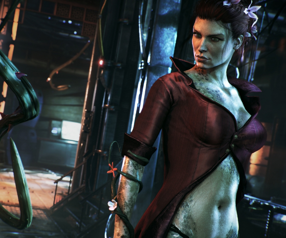 Download mobile wallpaper Batman, Video Game, Poison Ivy, Batman: Arkham Knight for free.