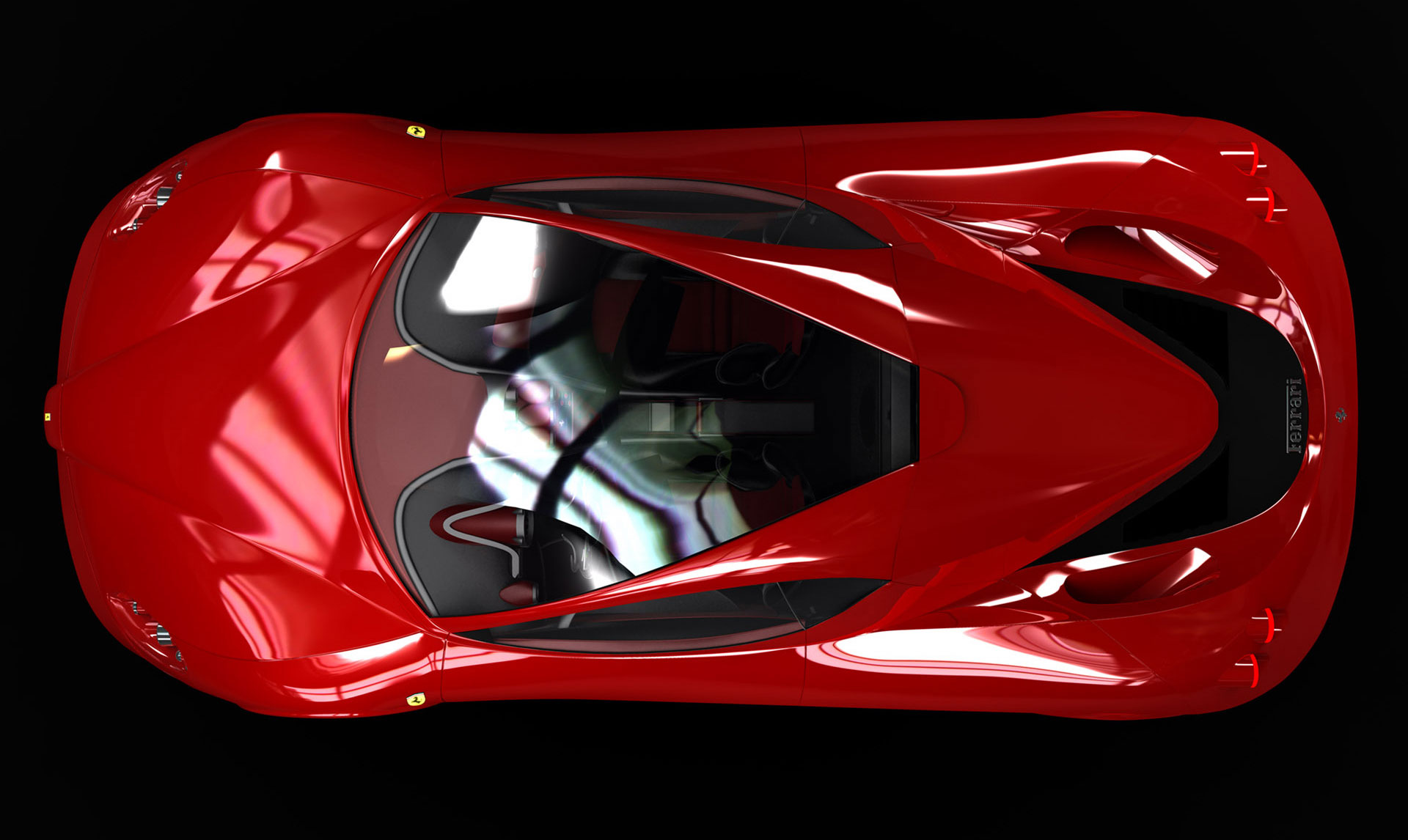 Популярні заставки і фони Ferrari Aurea на комп'ютер