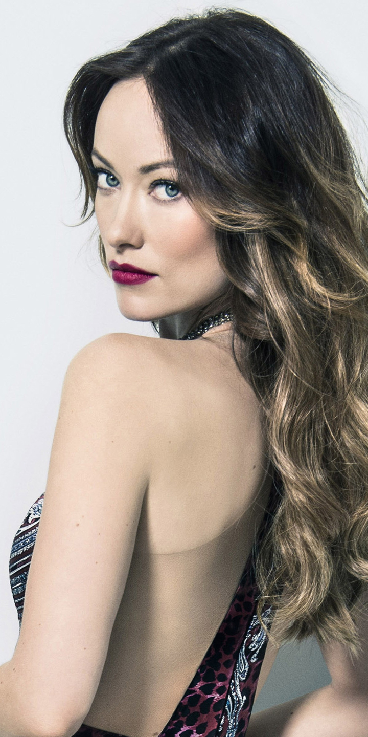 Descarga gratuita de fondo de pantalla para móvil de Olivia Wilde, Morena, Ojos Azules, Americano, Celebridades, Actriz, Lápiz Labial.