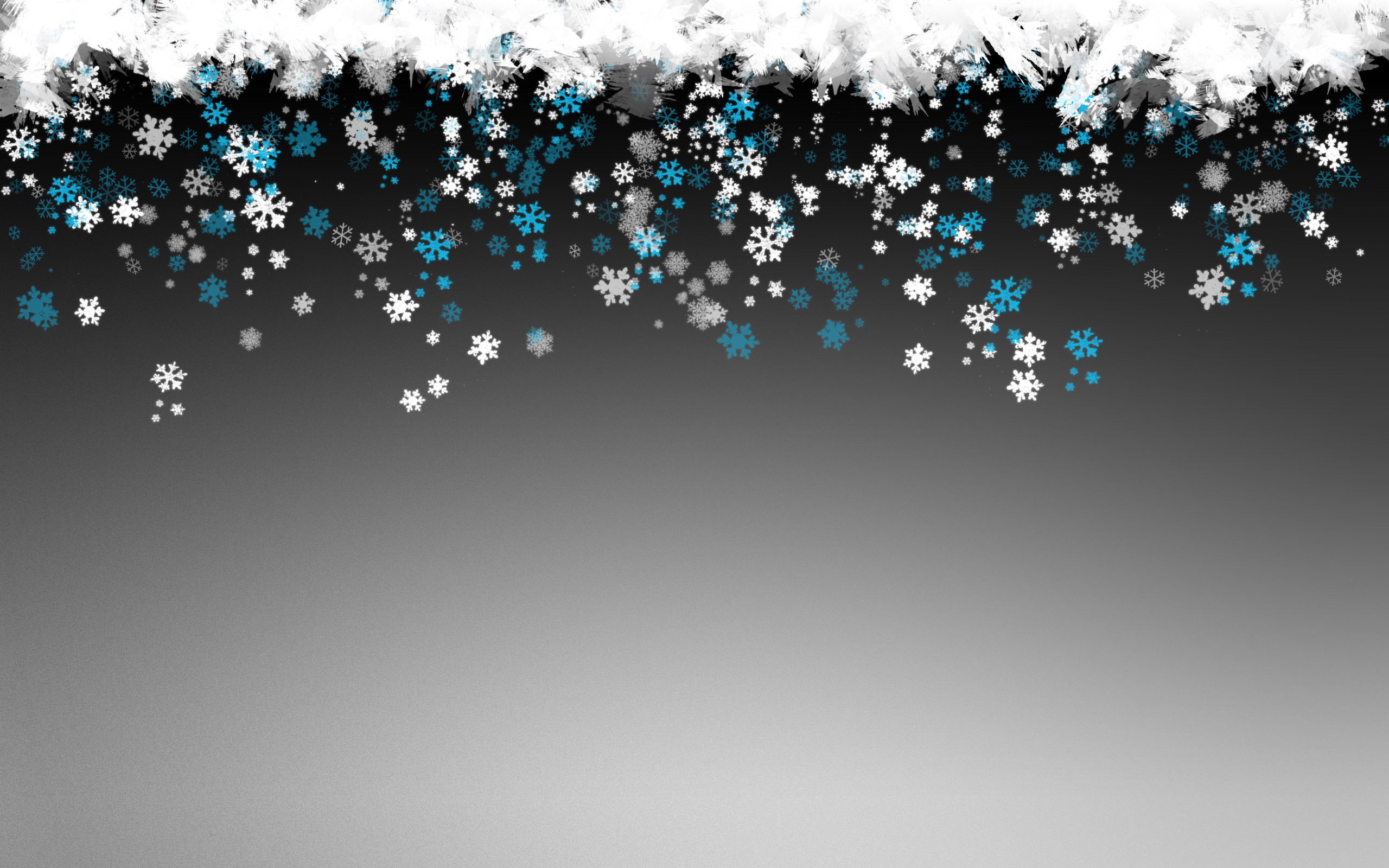 gray, snowflakes, winter, background Free Stock Photo