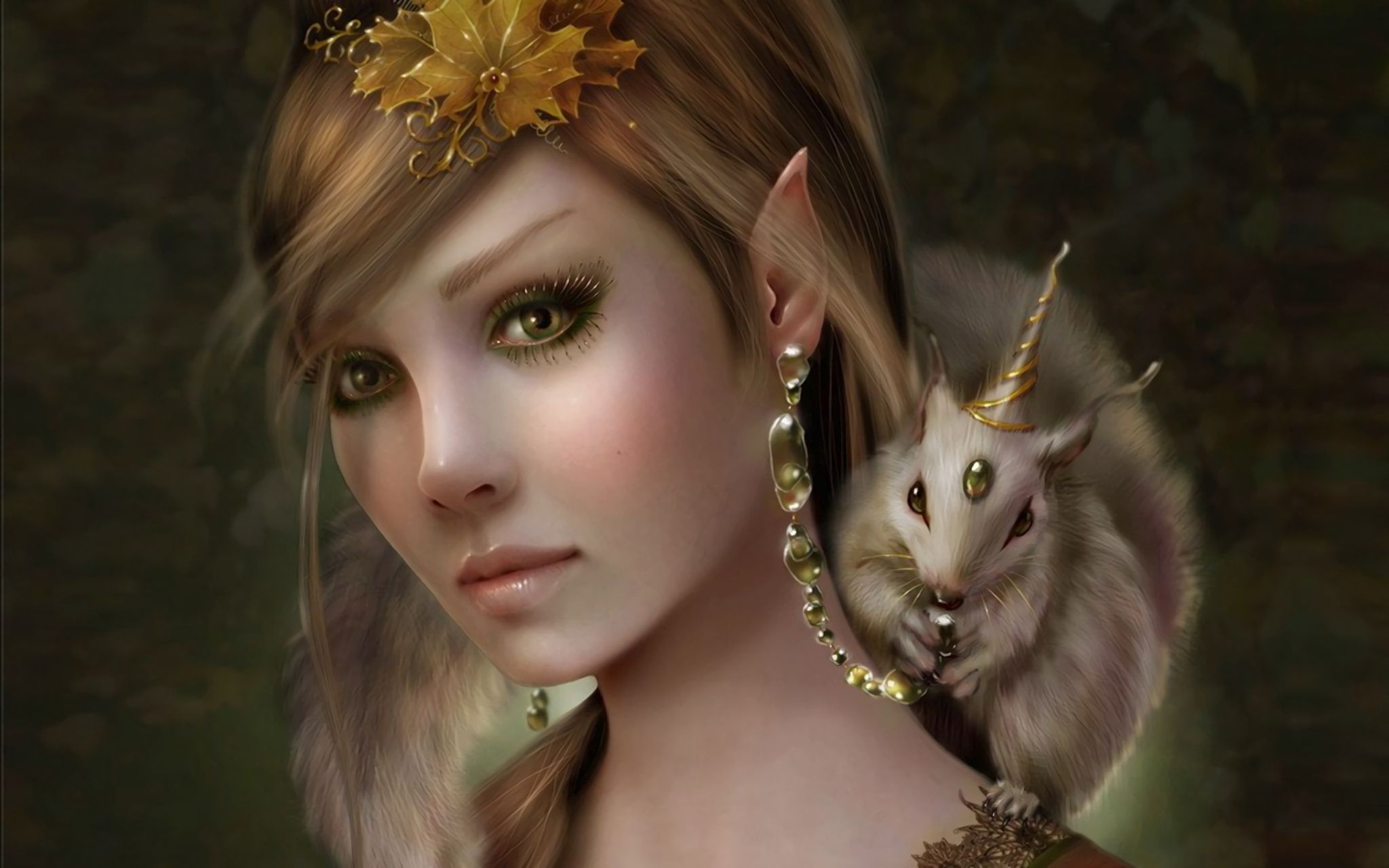 Download mobile wallpaper Elf, Fantasy for free.