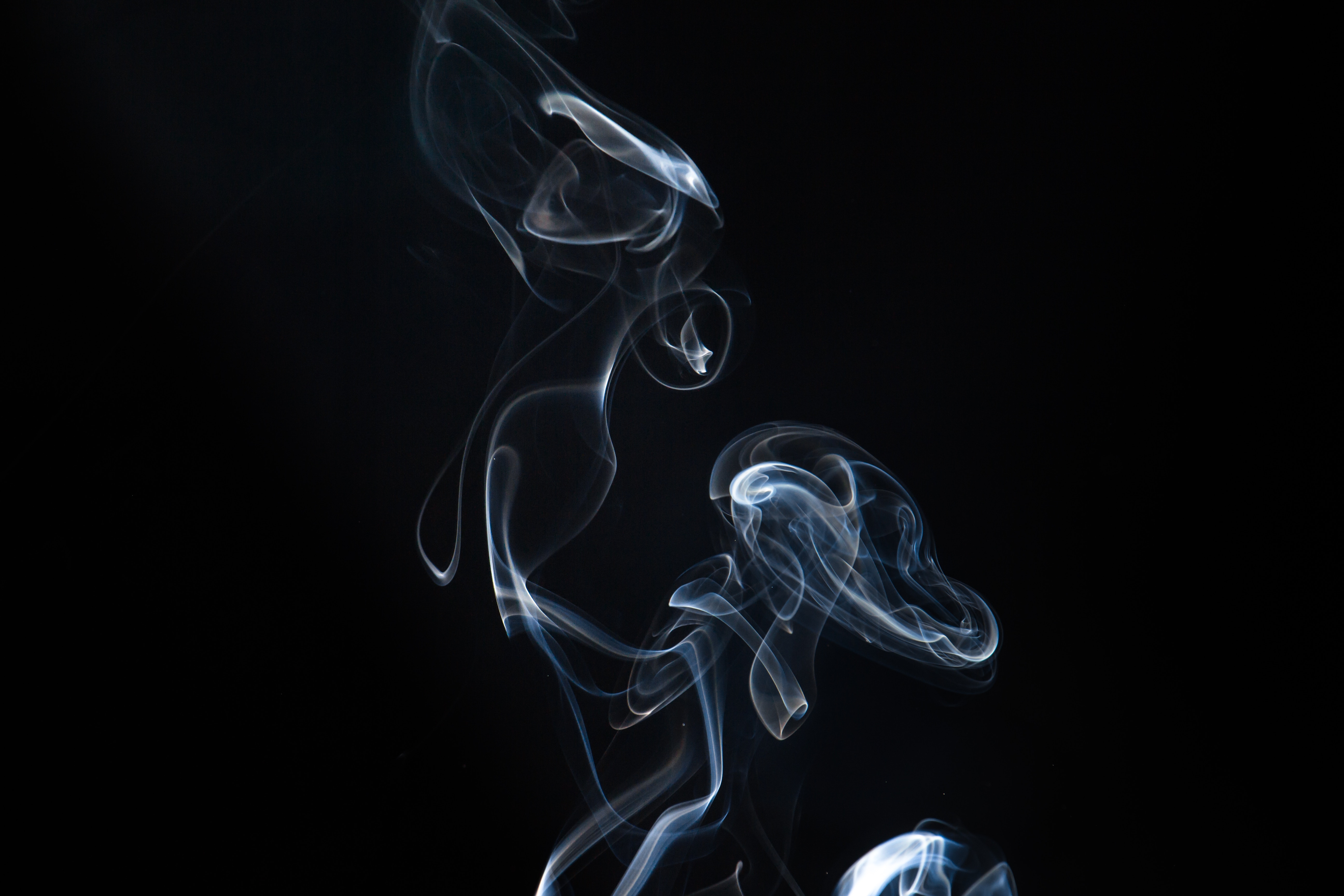 dark background, abstract, smoke, shroud cellphone