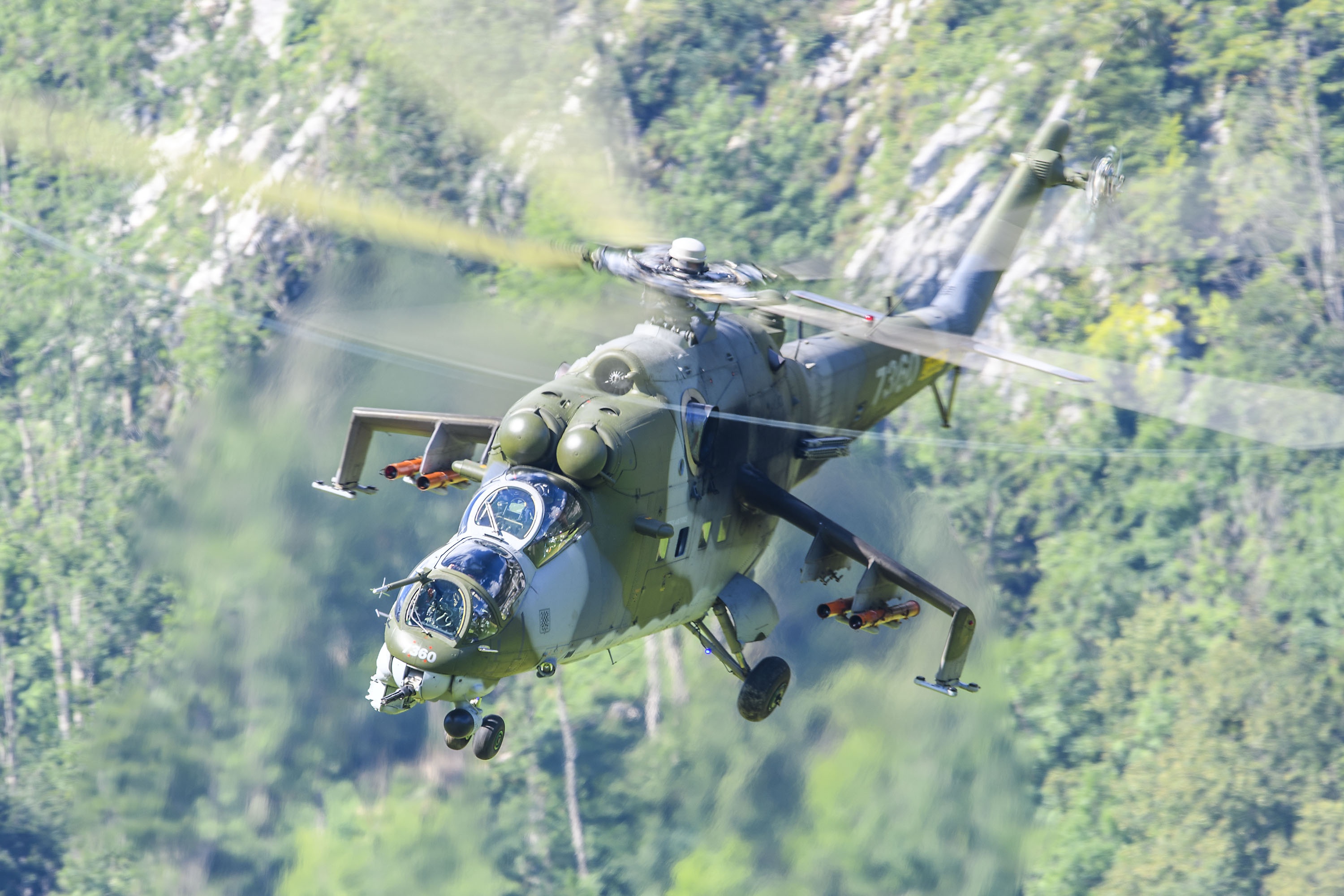 military, mil mi 35, aircraft, attack helicopter, helicopter, military helicopters