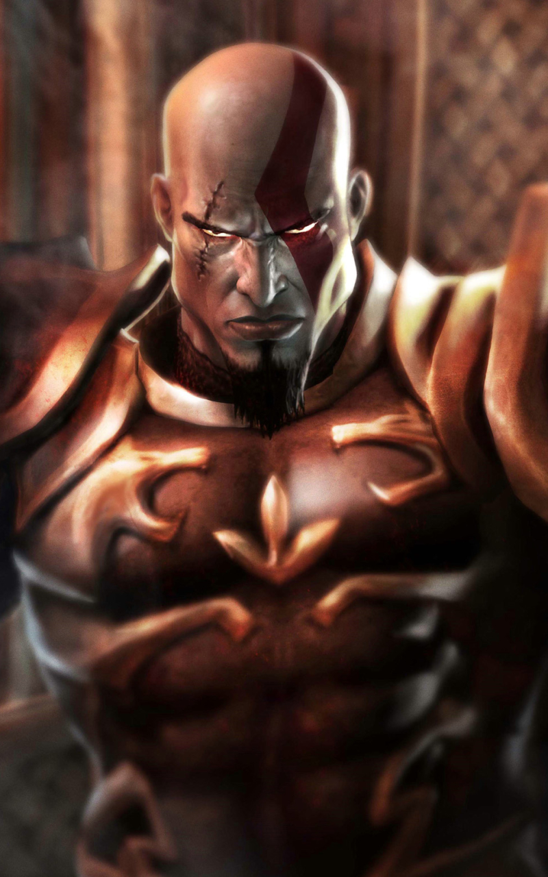 Descarga gratuita de fondo de pantalla para móvil de God Of War, Videojuego, Kratos (Dios De La Guerra), God Of War Ii, Dios De La Guerra.